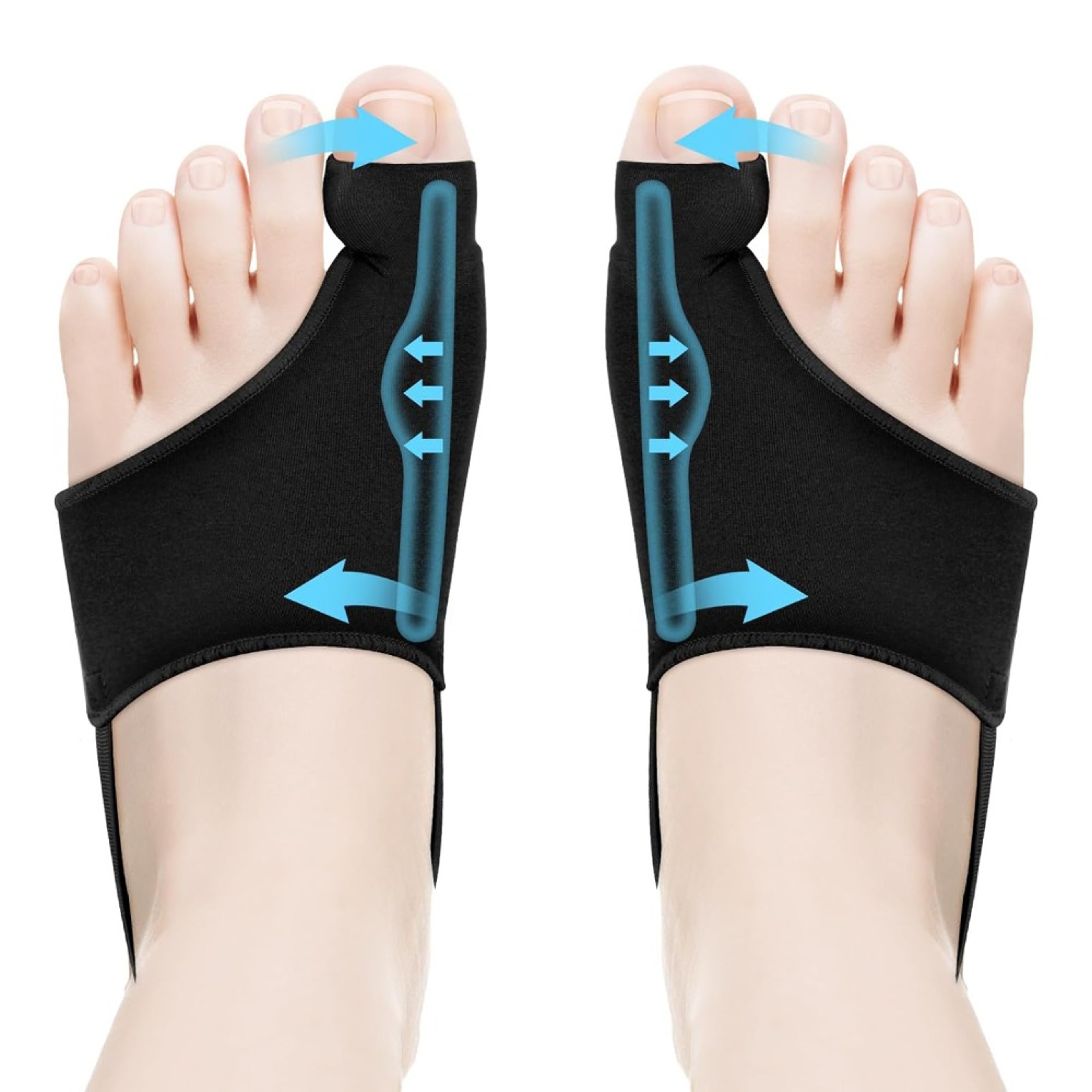 Stretchable Bunion Corrector, Non-Slip Breathable Socks for Hallux Valgus Relief – view 7