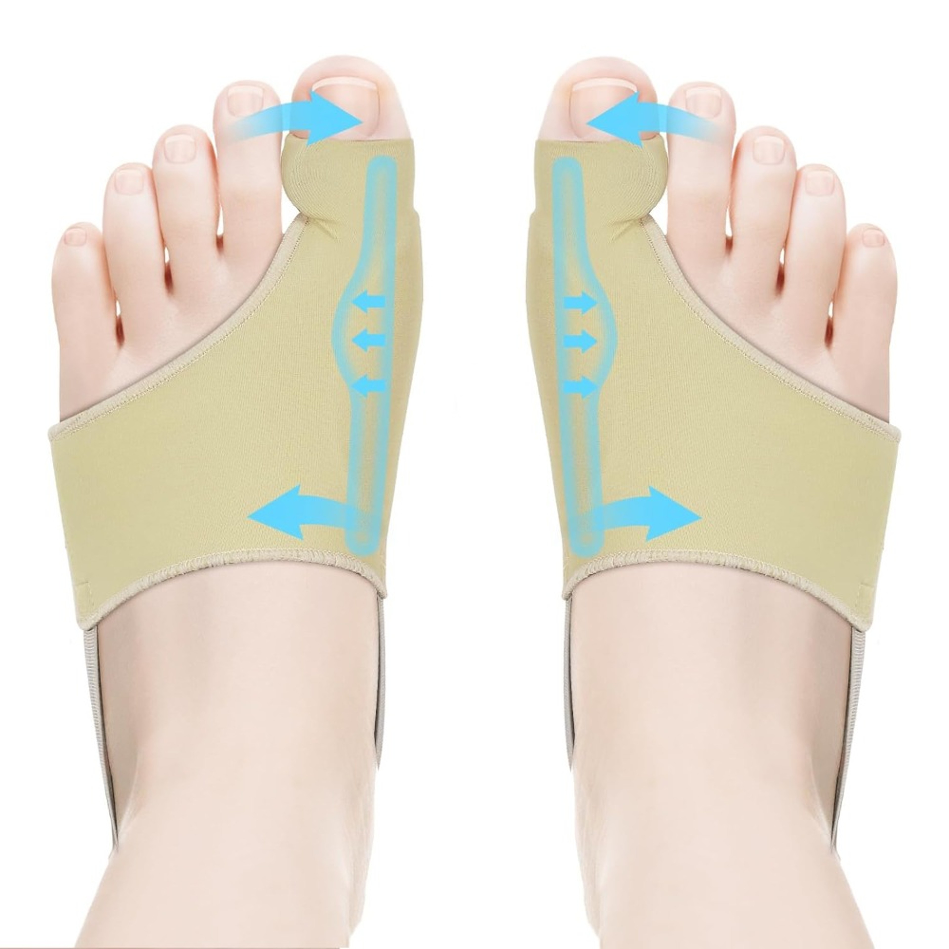 Stretchable Bunion Corrector, Non-Slip Breathable Socks for Hallux Valgus Relief – view 8