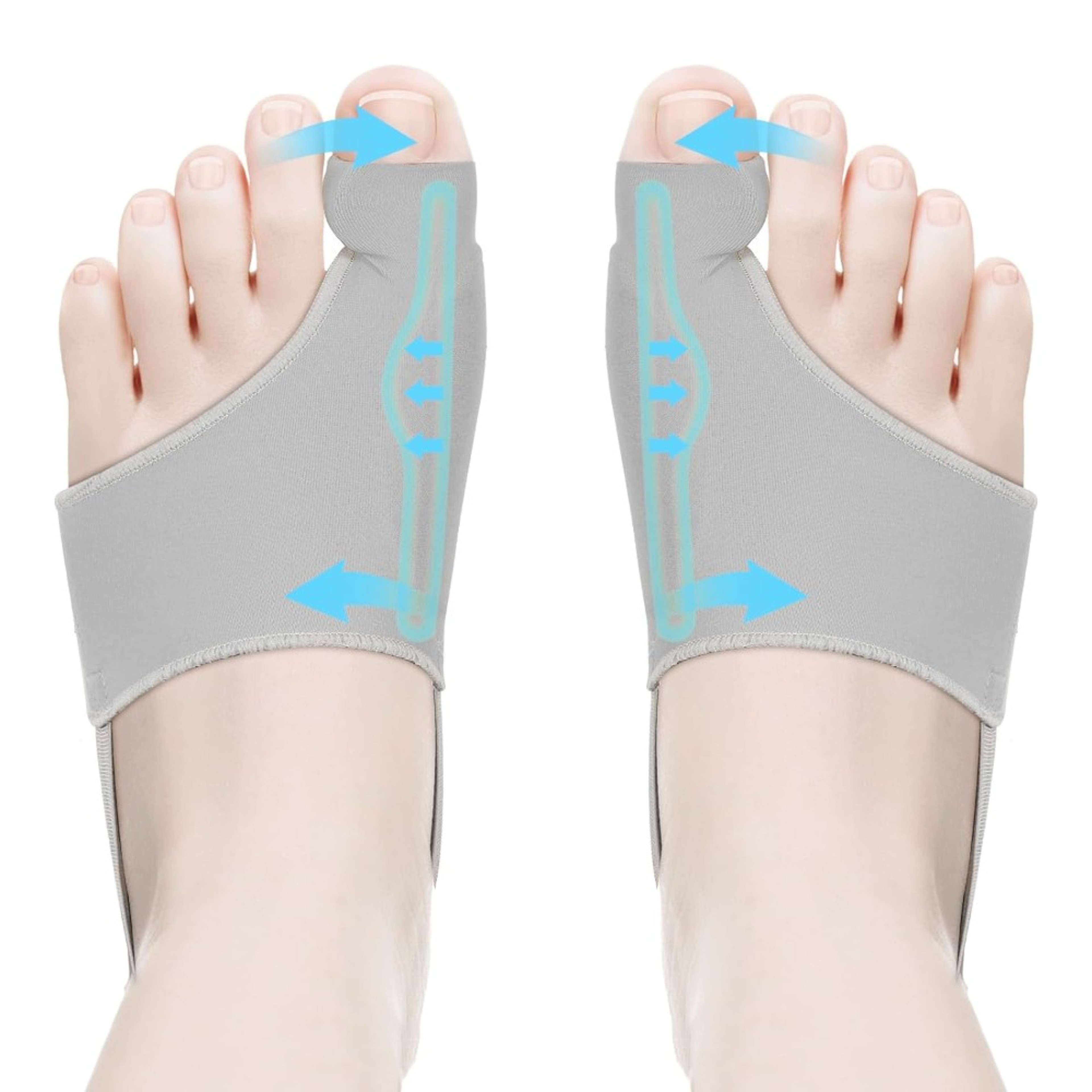 Stretchable Bunion Corrector, Non-Slip Breathable Socks for Hallux Valgus Relief – view 9
