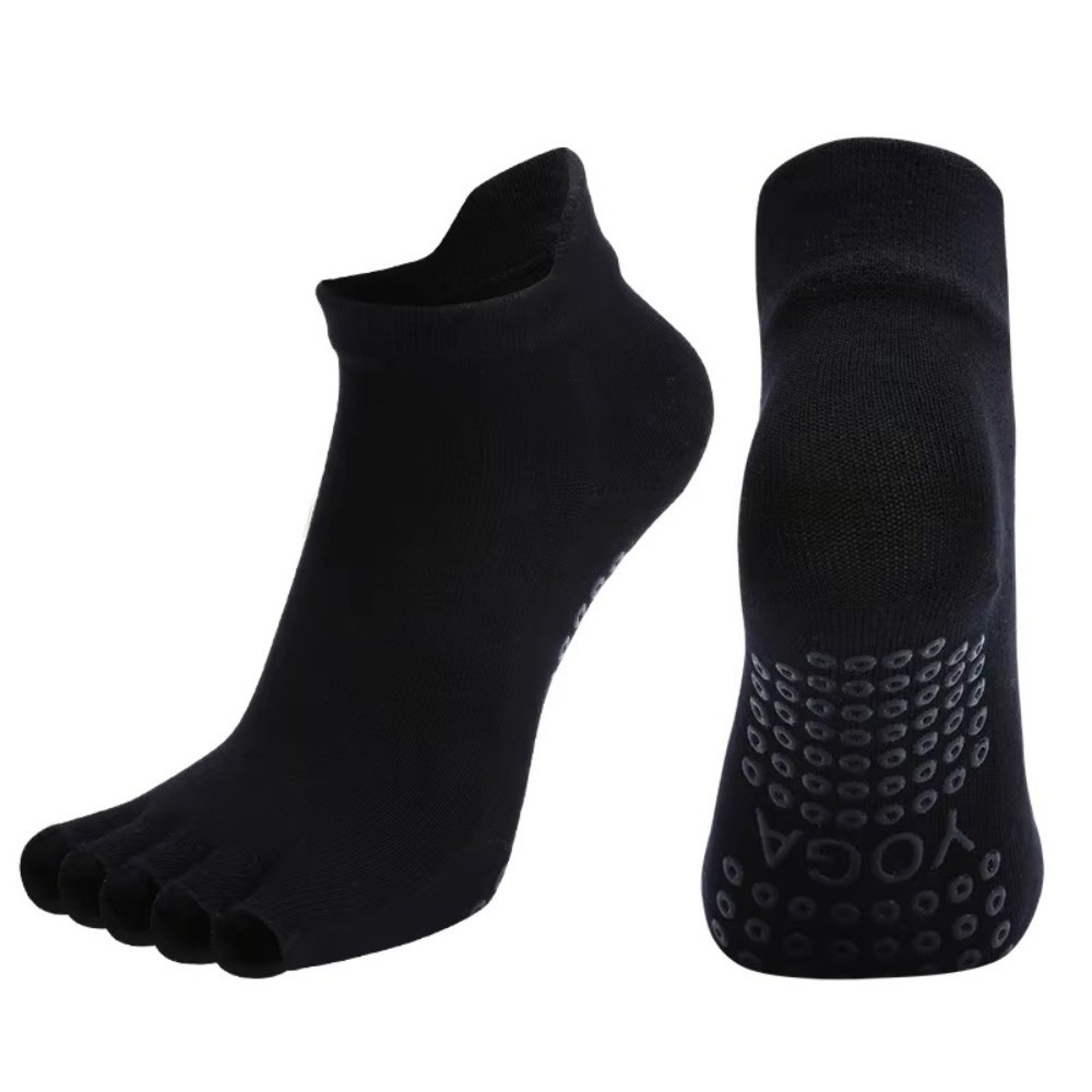 Elasticity Cotton Women Five Toe Pilates Socks, Anti-Slip Ladies Yoga Socks, Breathable Ballet Dance Socks for Yoga Gym – view 10