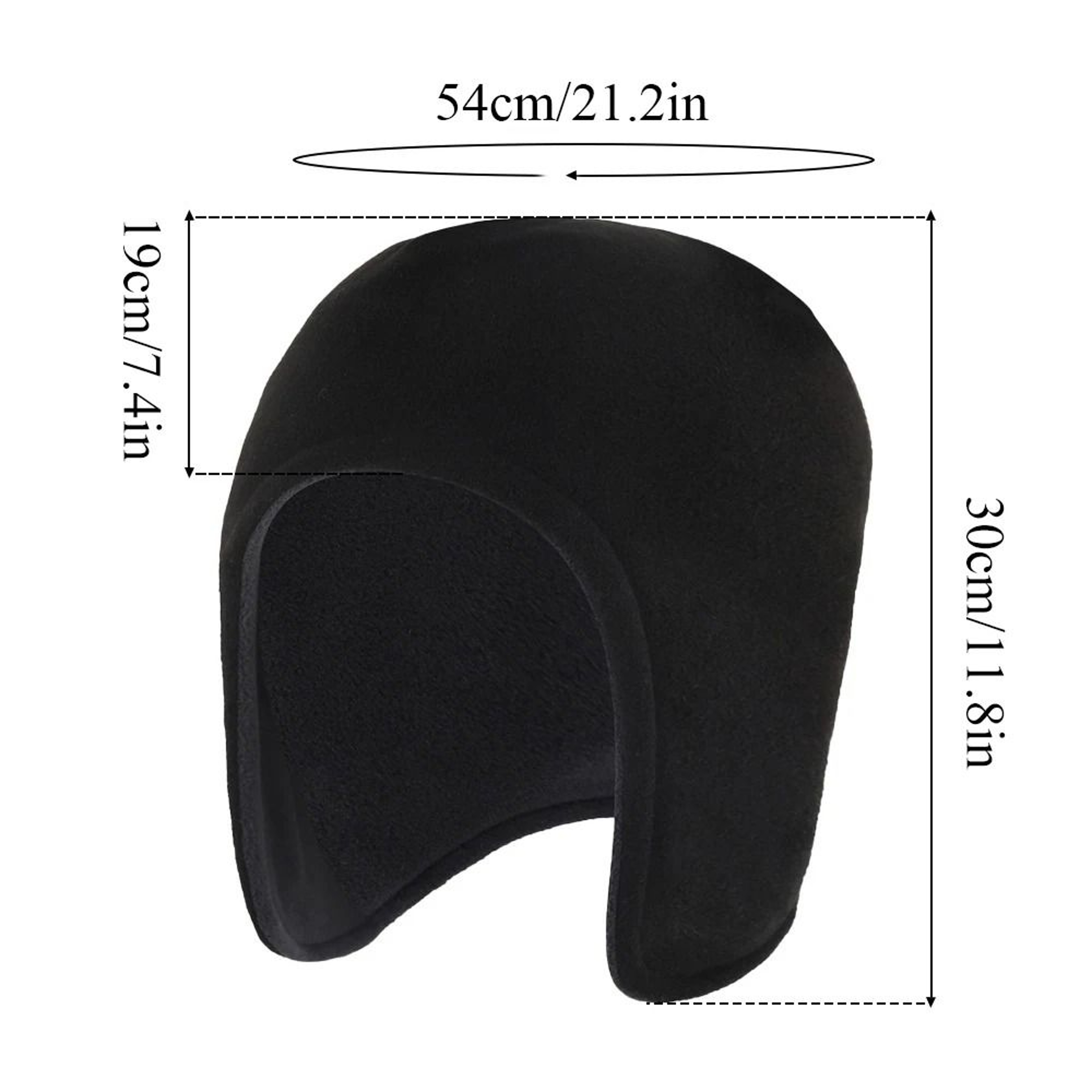 Warm Outdoor Windproof Fleece Ski Hat, Thermal Ear Warmer Cap for Cycling, Winter, and Camping Men Women – view 6