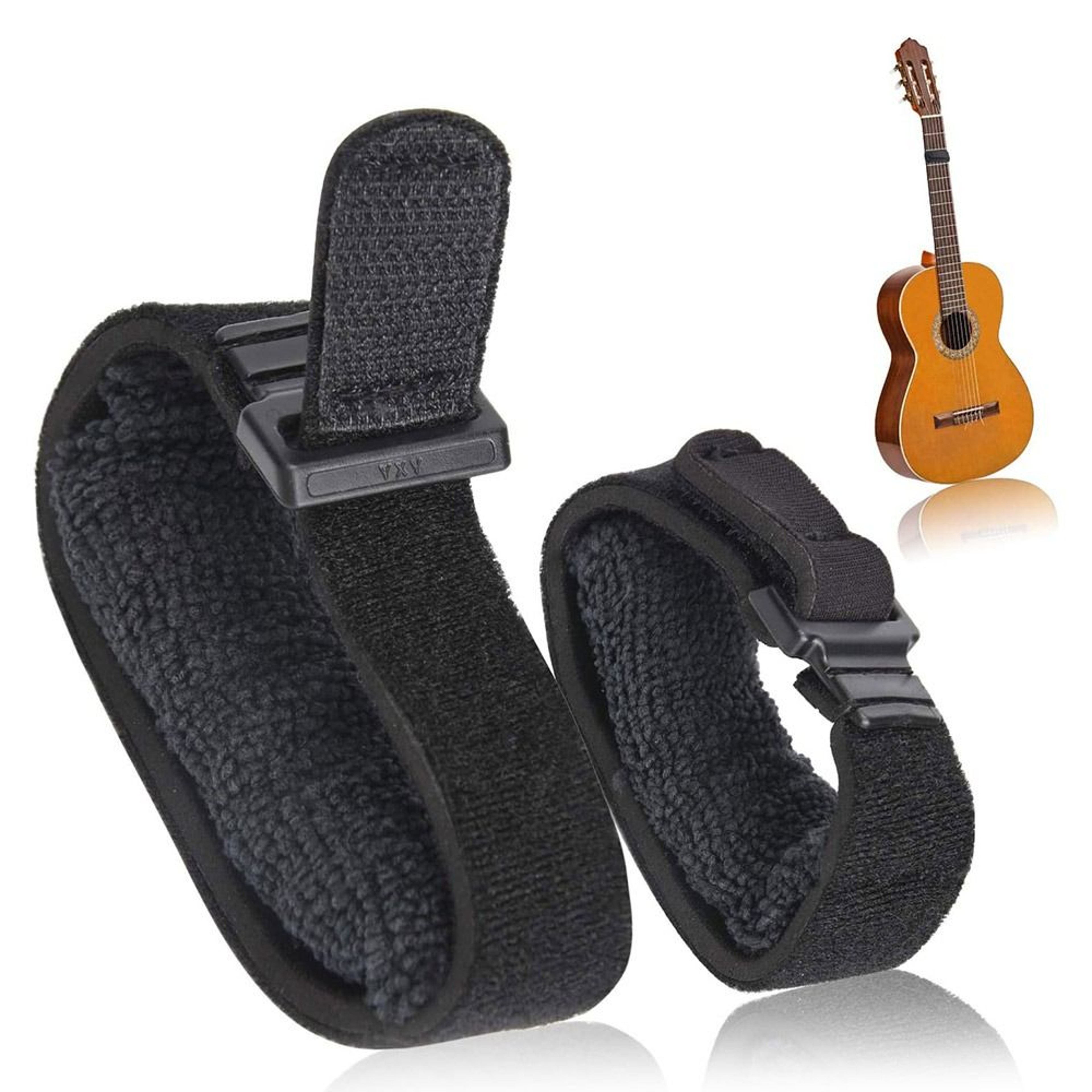 Musical Guitar String Mute, Adjustable Guitar Wrap, Noise Guitar String Dampener – view 4