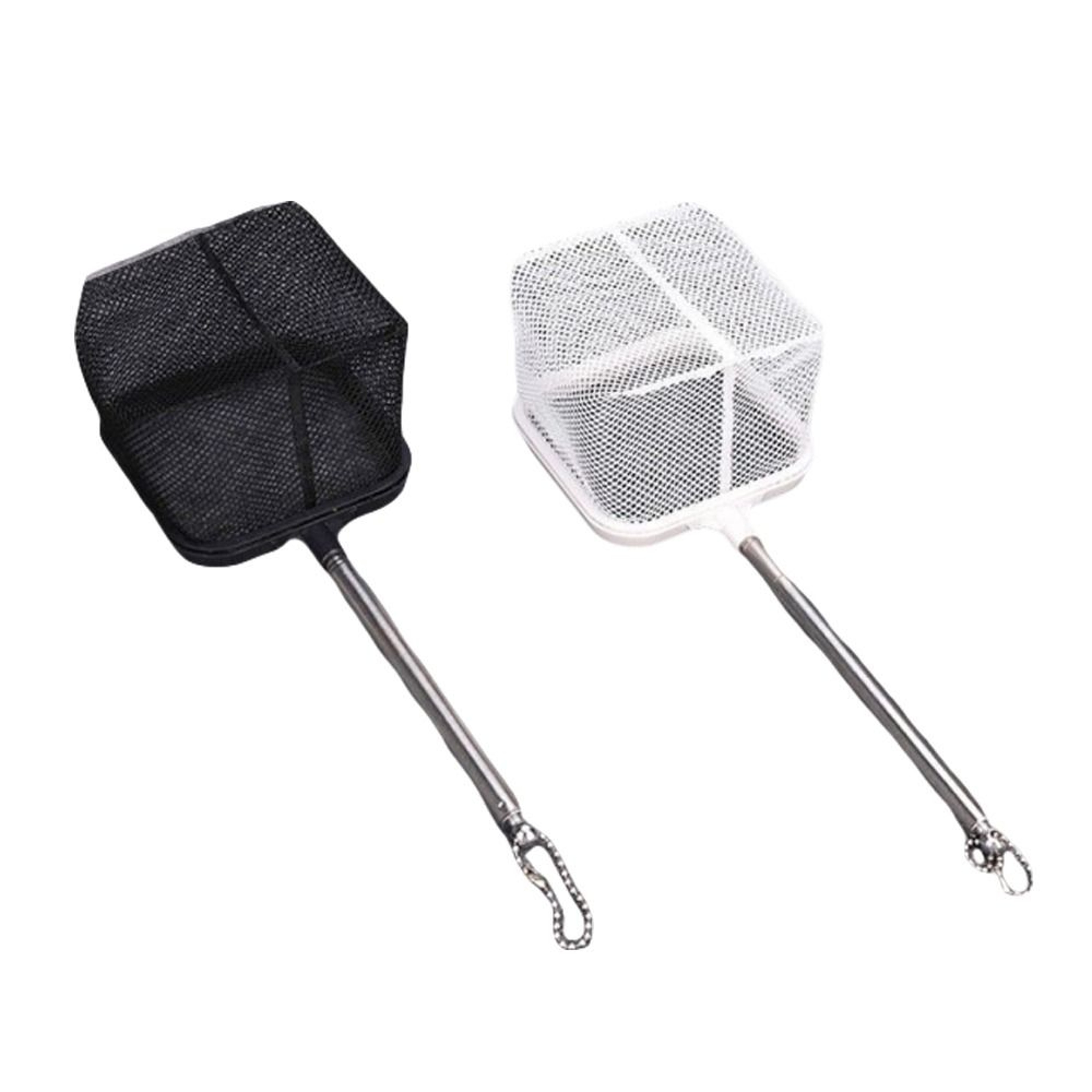 Telescopic Shrimp Net, Long Handle Goldfish Net, White Extendable Fish Nets – view 5