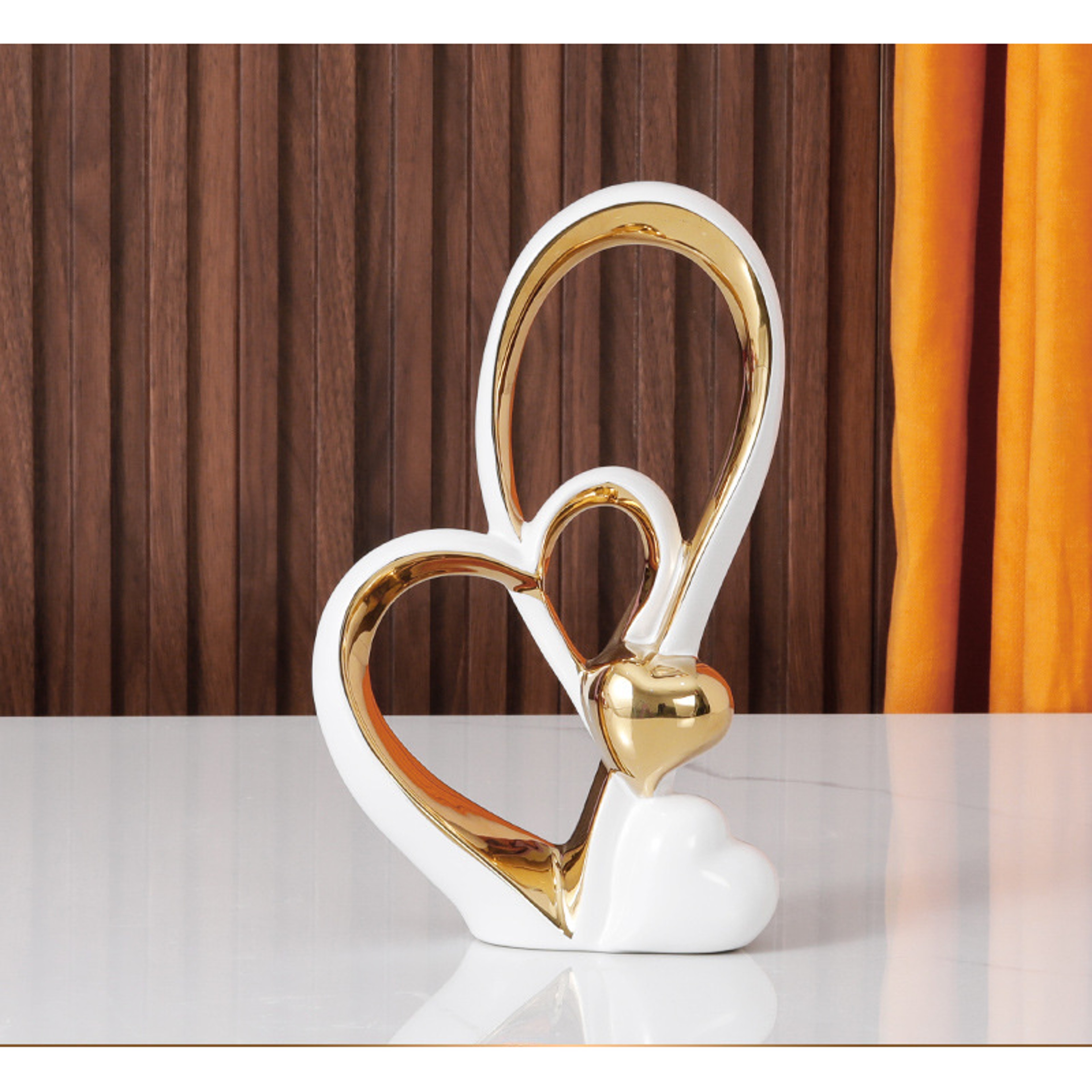 Luxury HeartShaped Minimalist Decor For Living Room Wine Bar  TV Cabinet 1