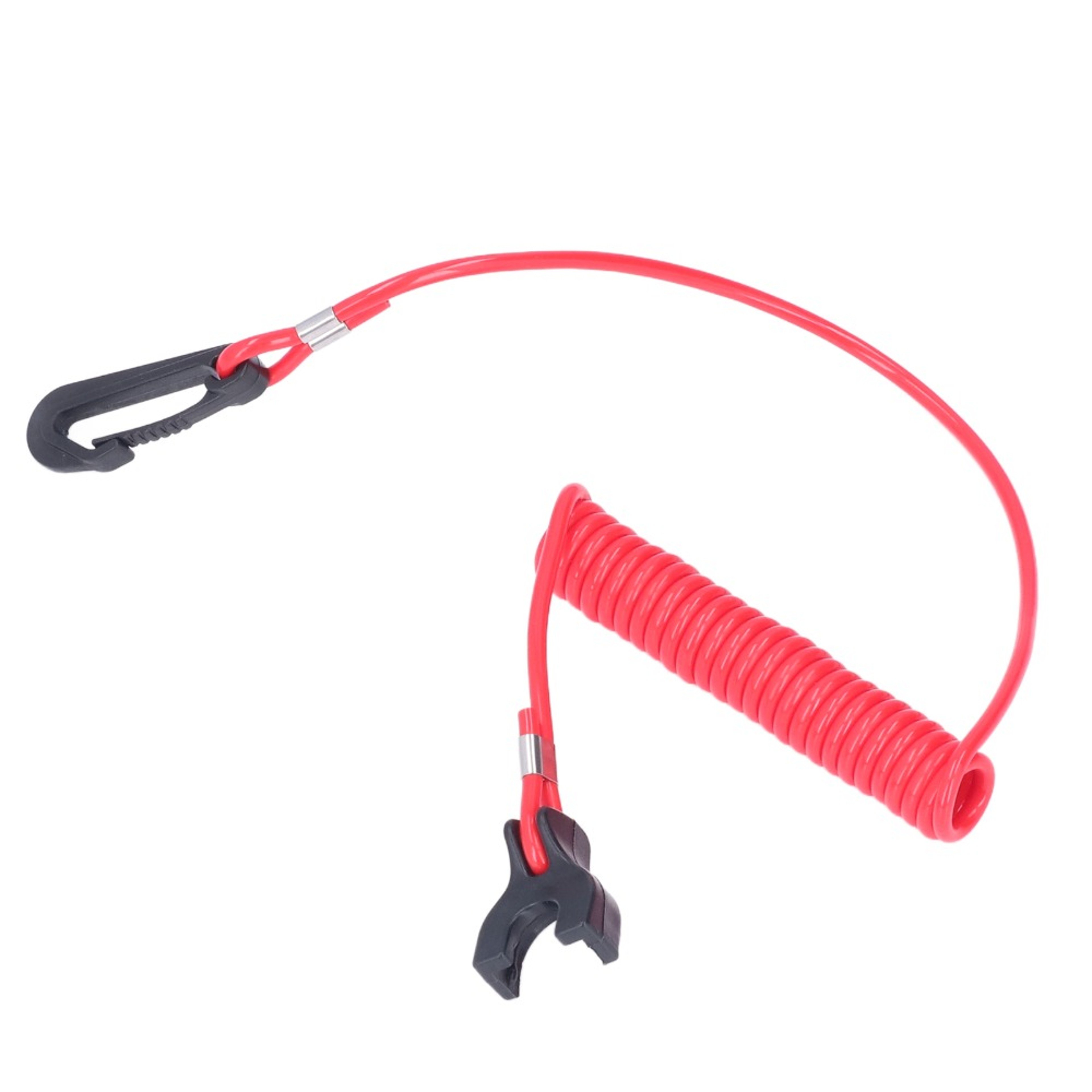 Red Safety Lanyard Engine Kill Switch, Safety Device Emergency Stop for Johnson Evinrude Marine – view 1