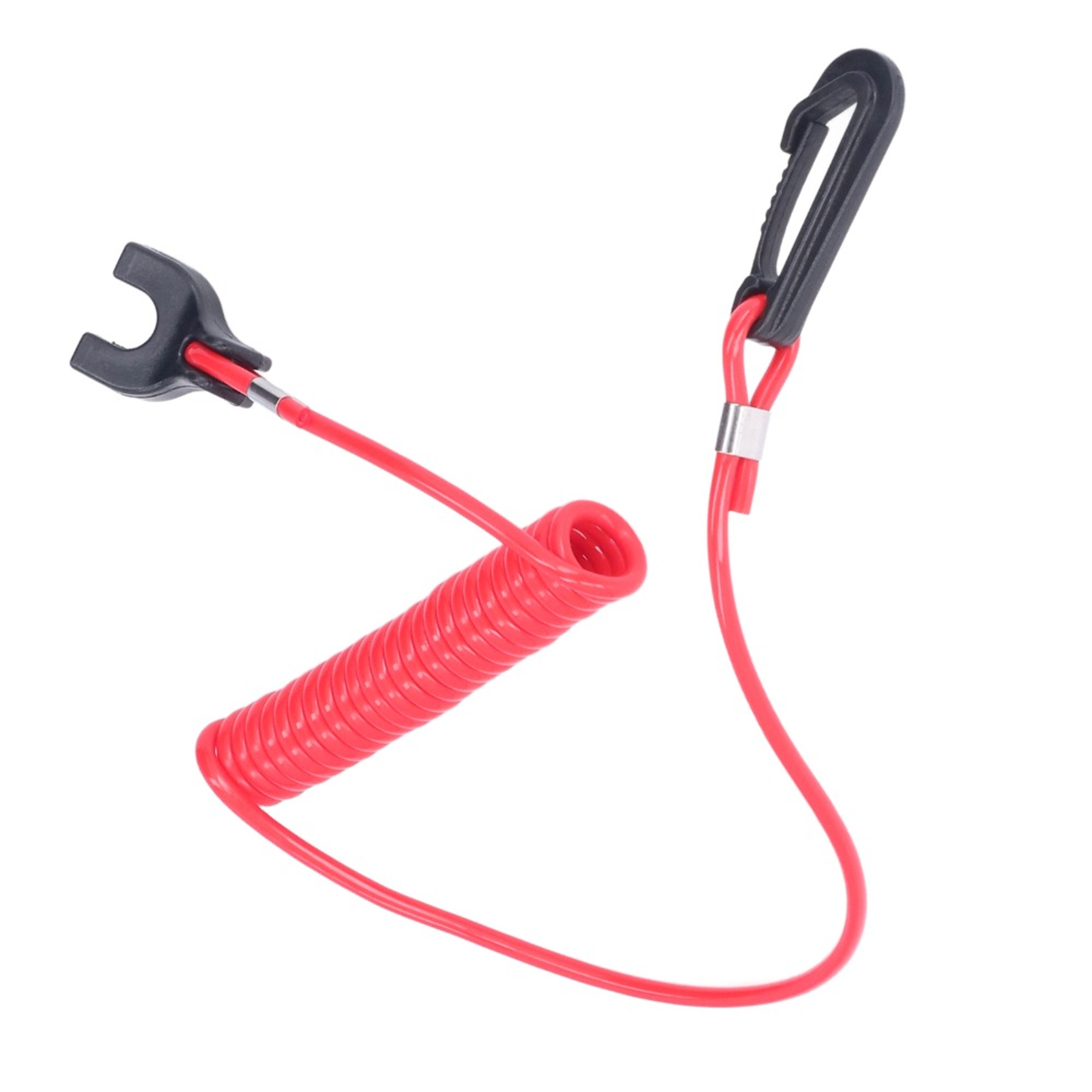 Red Safety Lanyard Engine Kill Switch, Safety Device Emergency Stop for Johnson Evinrude Marine – view 5