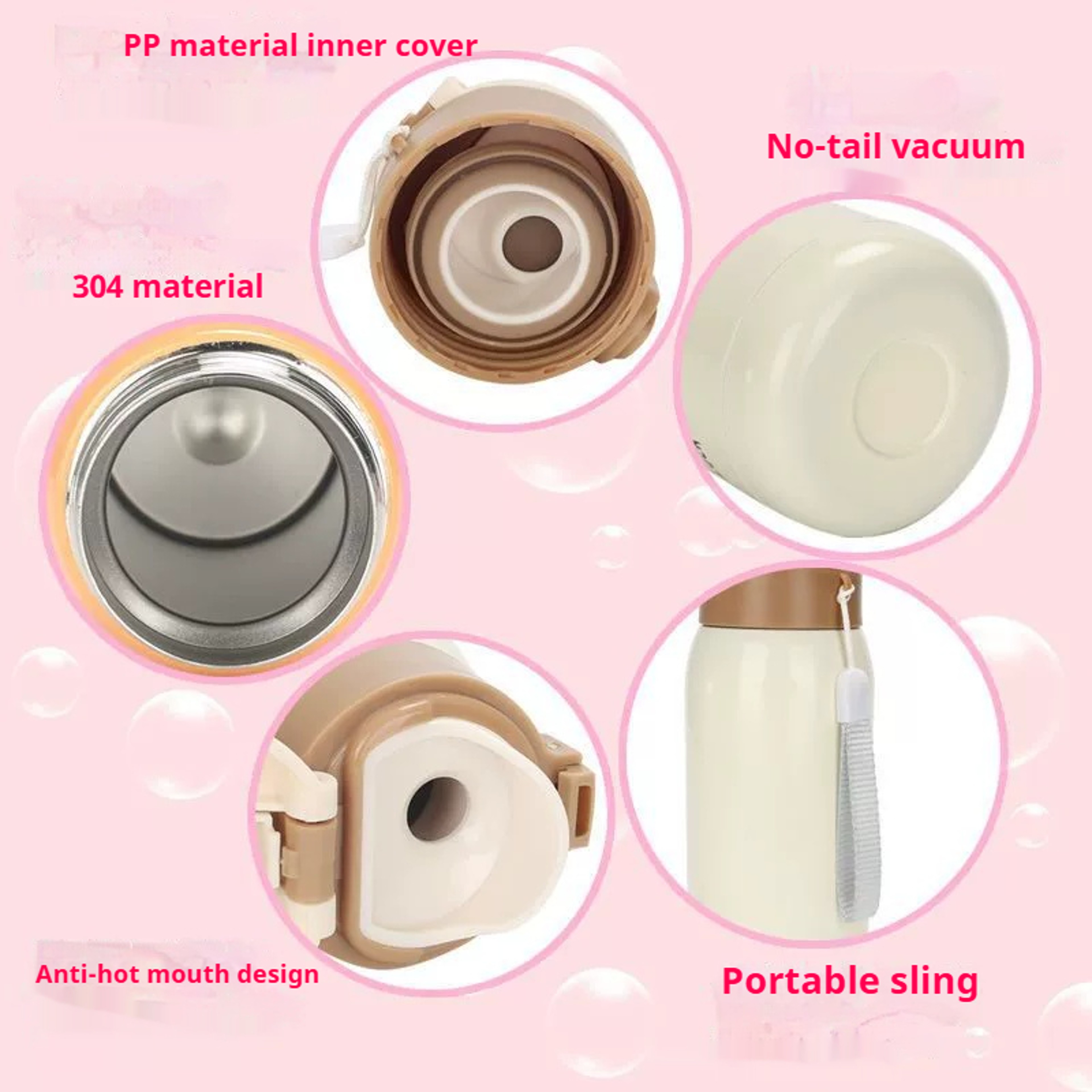 Mini Thermos Vacuum Flask Stainless Steel Travel Cup Insulated Coffee Mug 5