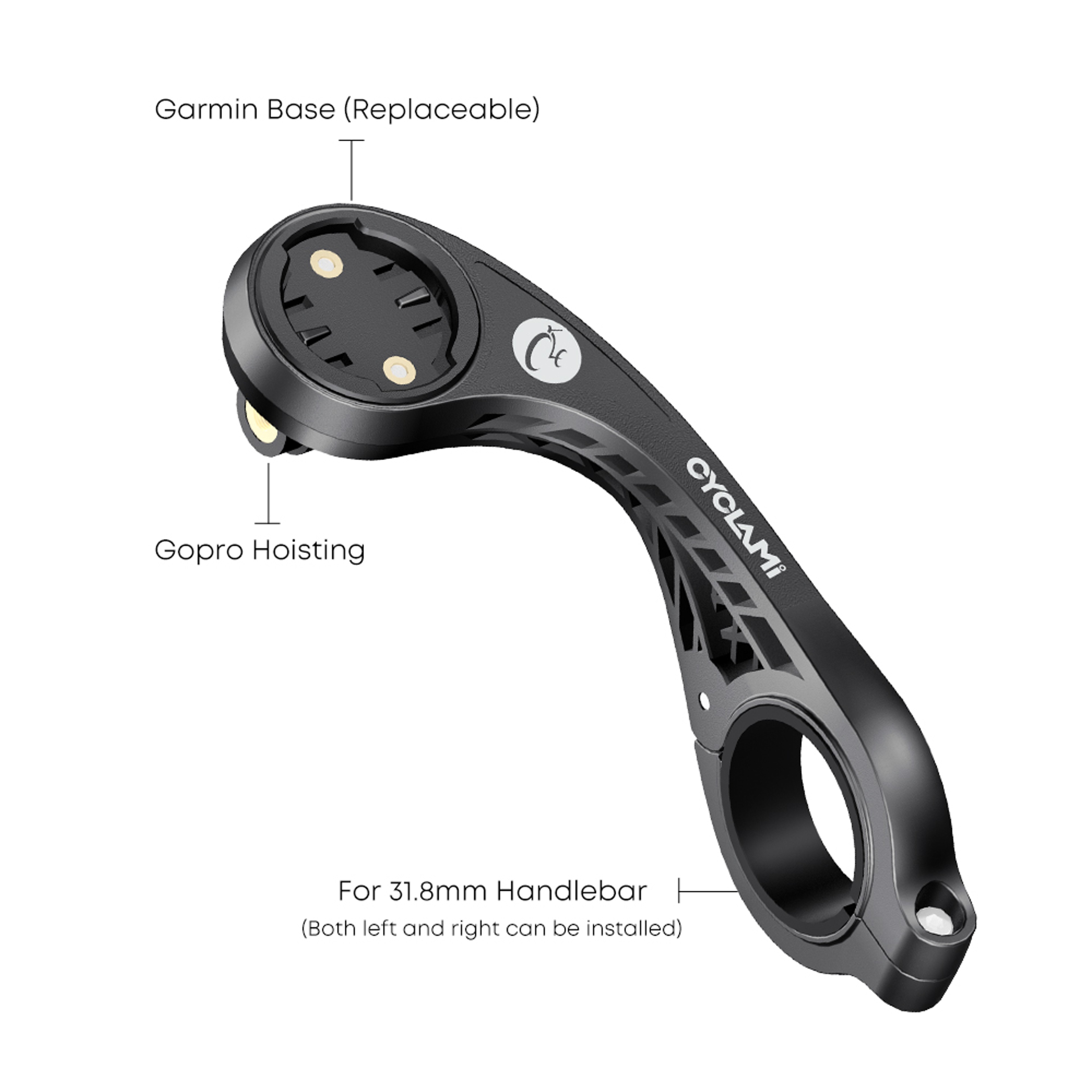 Bicycle GPS Holder Mount For GARMIN XOSS Magene Coospo IGPSPORT  Mountain Road Computer Bracket Sup 5