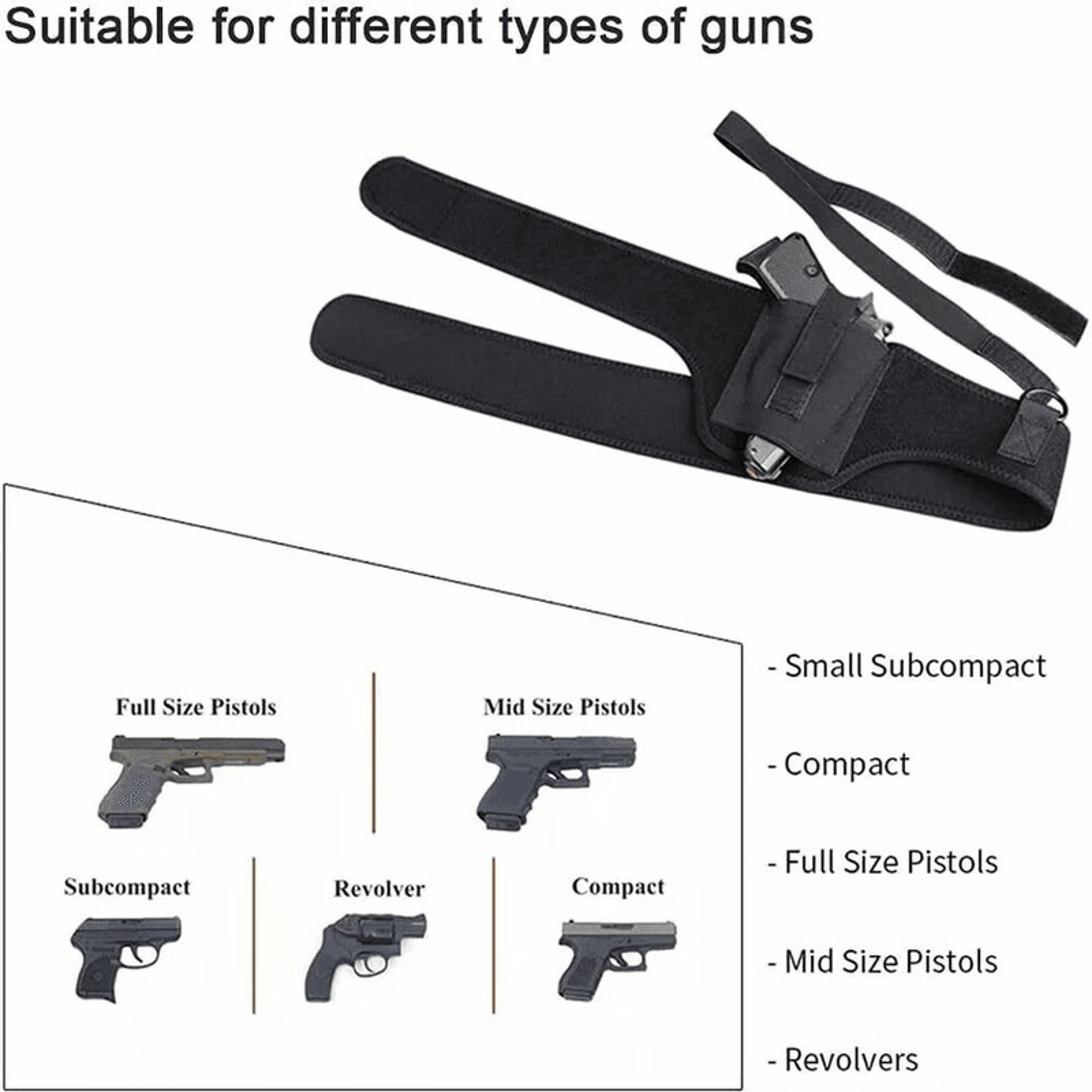Concealed Carry Holster For Discreet Stable Daily Wear And Comfortable Access 9