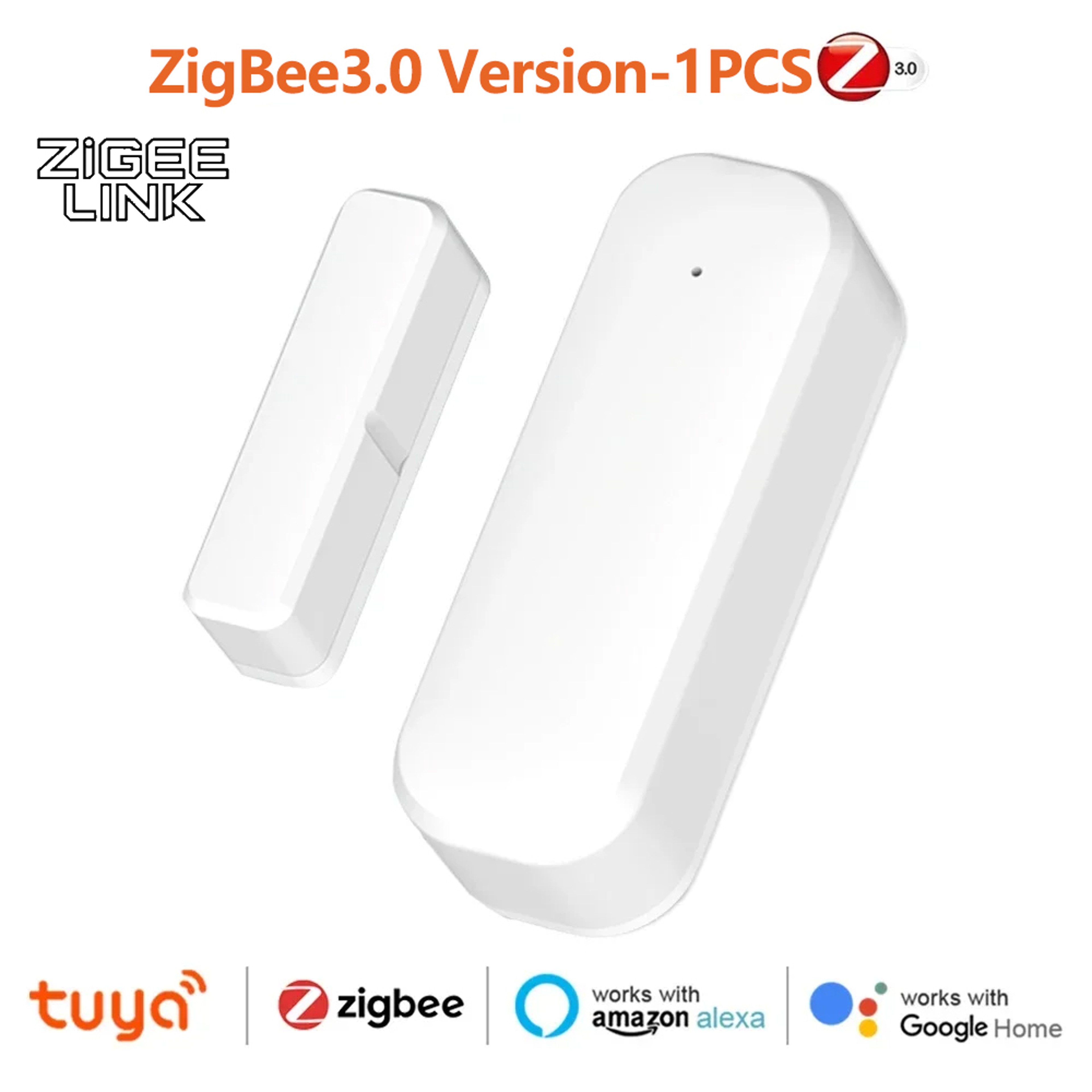 Smart Window Contact Sensor For Home Security  Works With Smart Life Alexa  Google Home 6