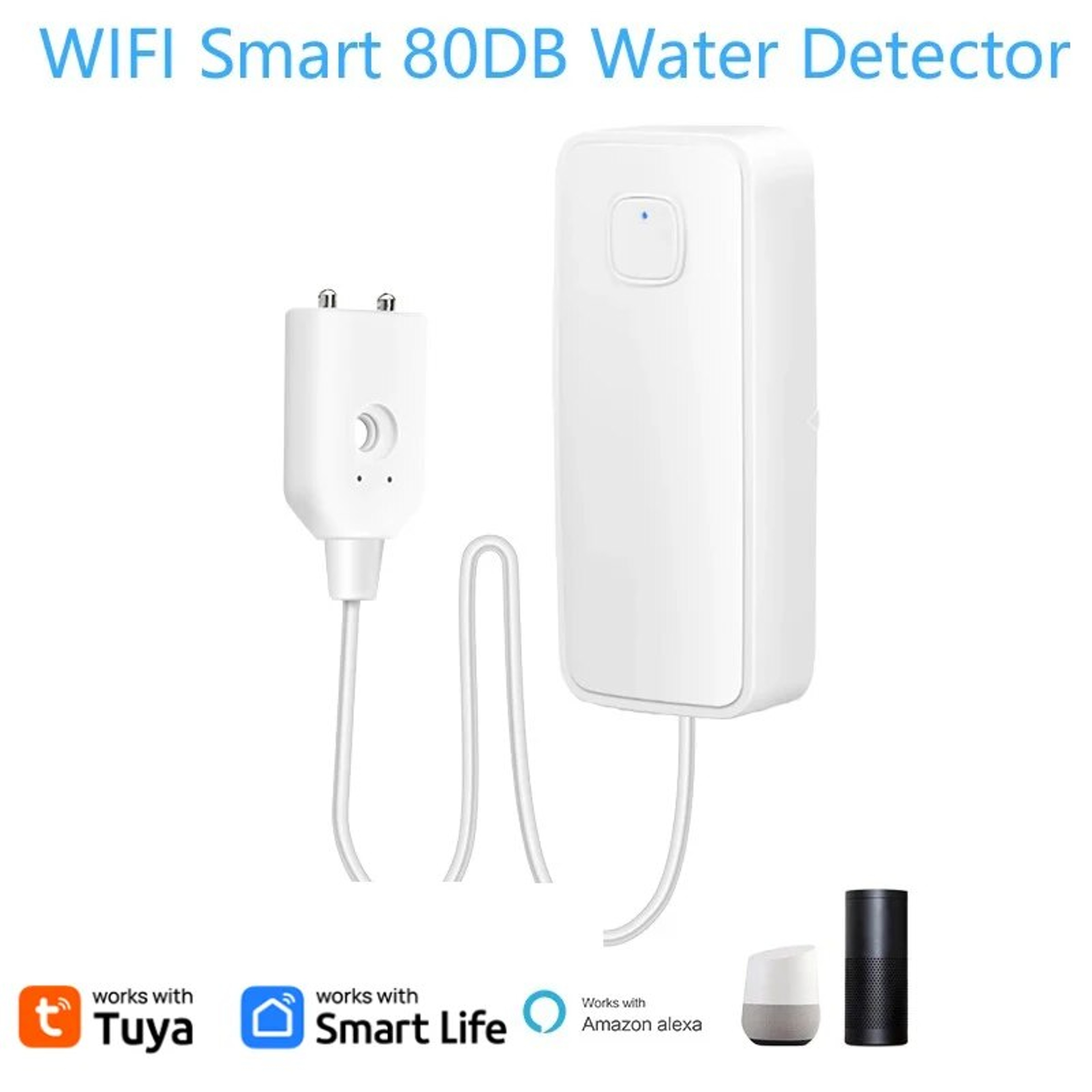 Smart Water Leak Detector With Sound Alarm  Remote Monitoring For Home Protection 3