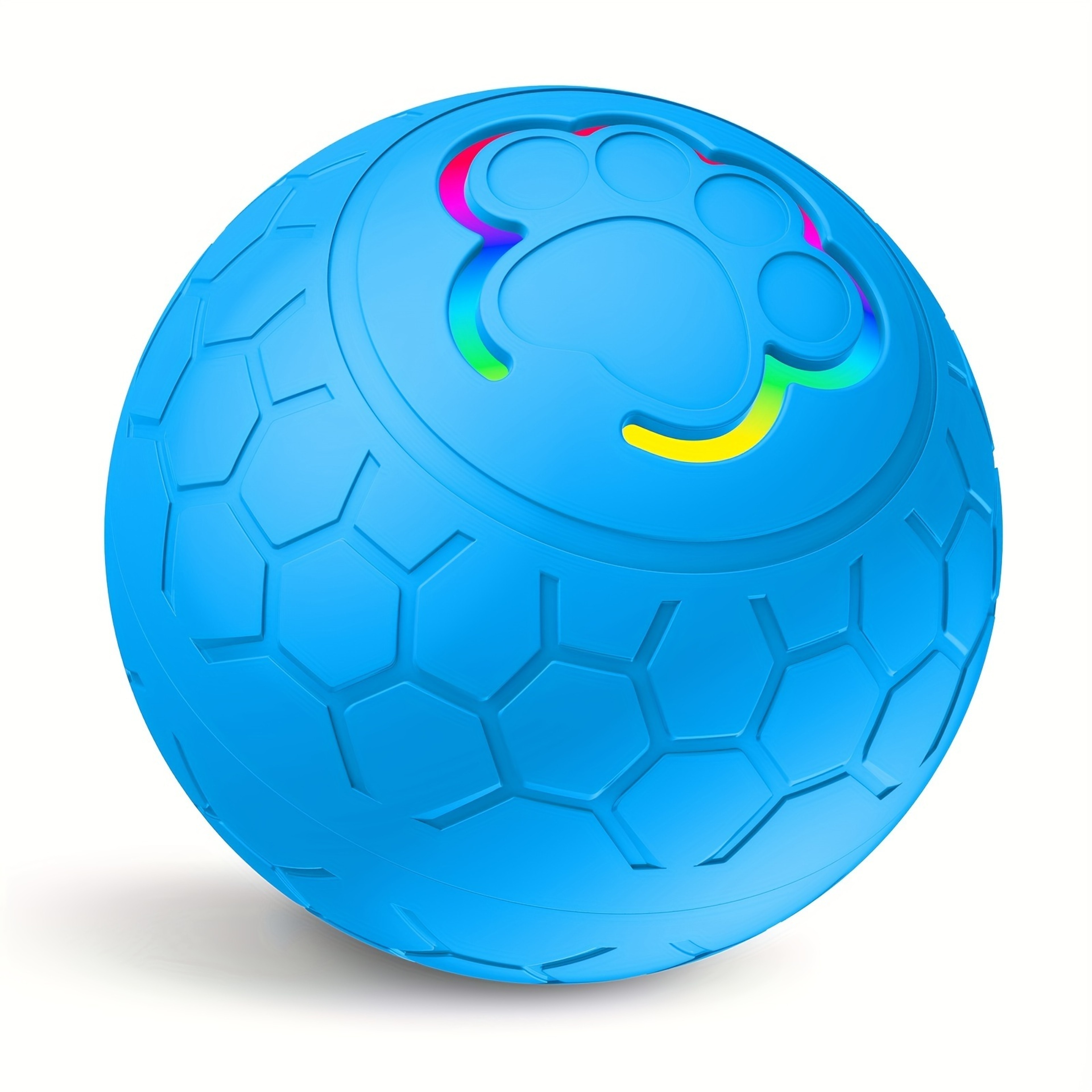 Smart Interactive Dog Toy Ball USB Rechargeable Automatic Rolling Pet Toy With RGB Lights For Activ 6