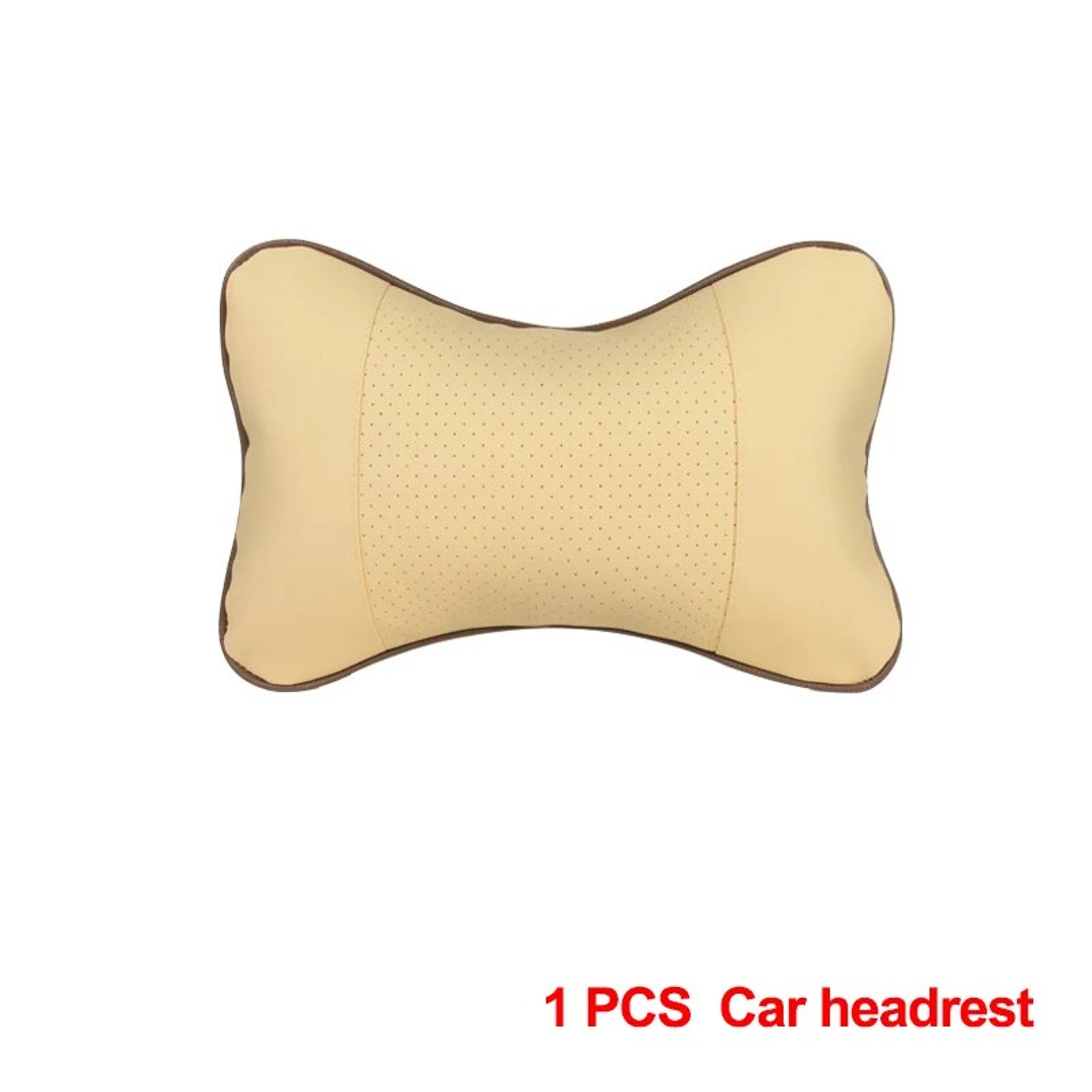 Car Neck Pillows Both Side Pu Leather 1pcs Pack Headrest For Head Pain Relief Filled Fiber Universal Car Pillow – view 9