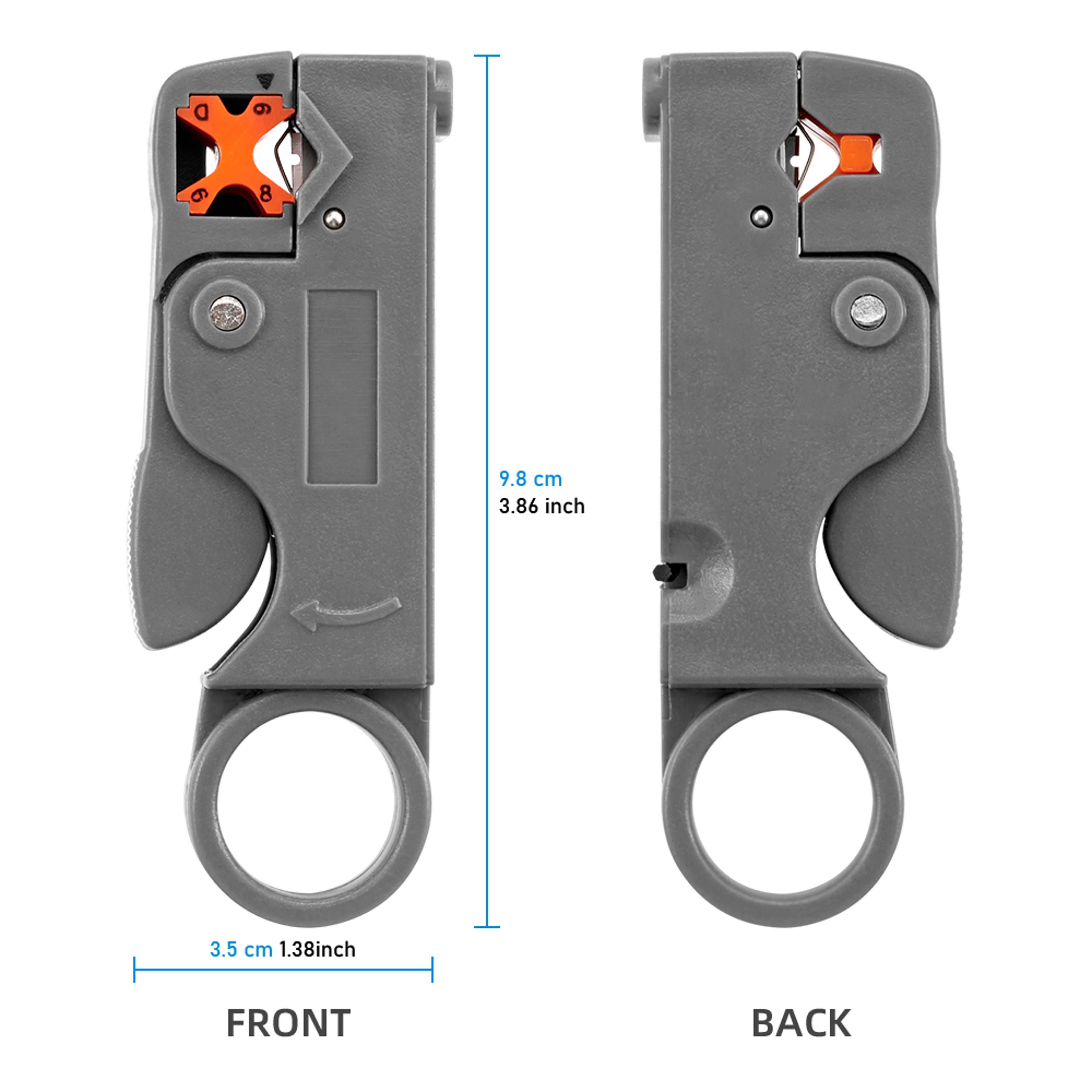 Insulated Stripping Pliers with Hexagon Wrench for Electrical Cables – view 2