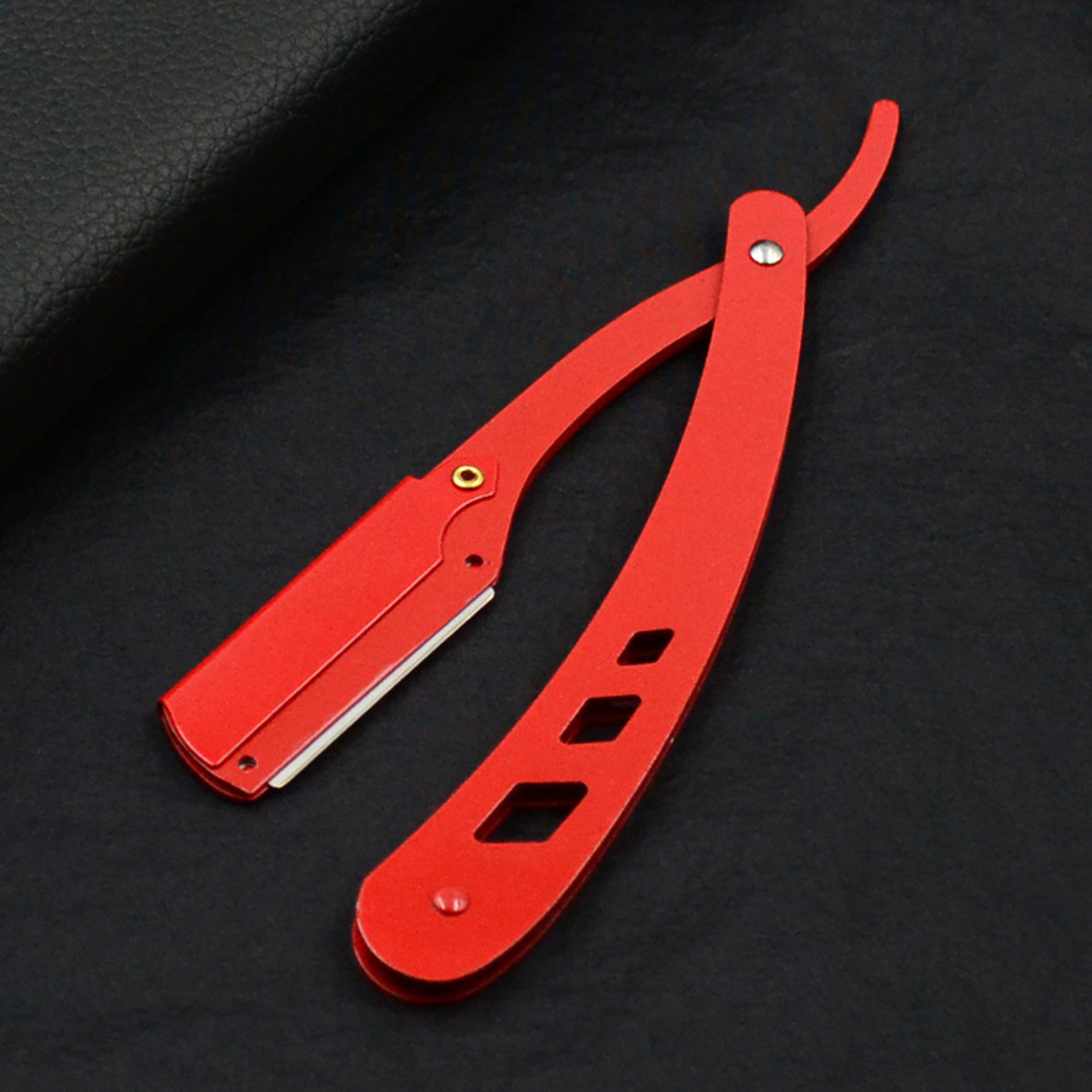 Men's Antique Black Folding Razor  Premium Shaving Knife for Hair Removal – view 13