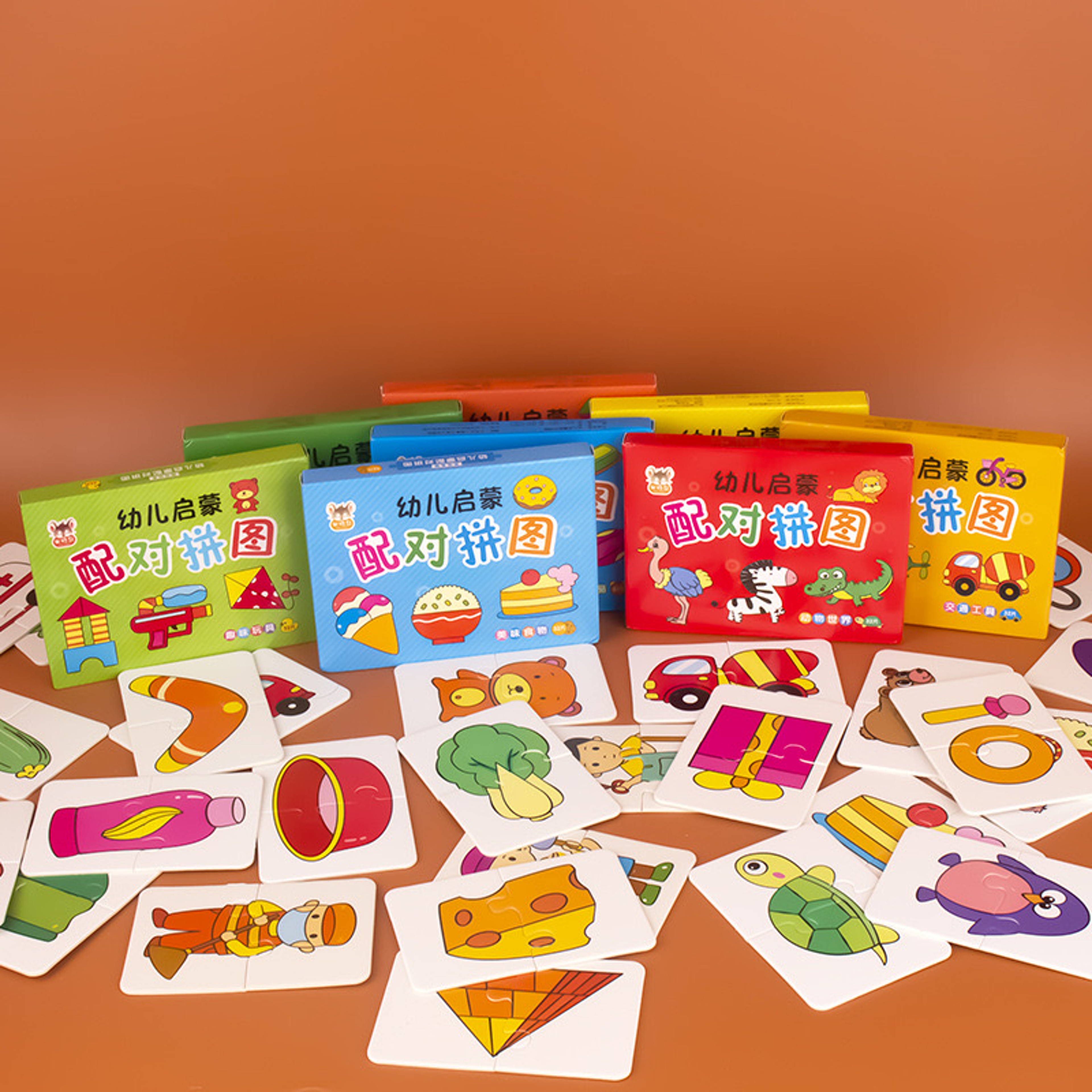 Magnetic Cartoon Matching Puzzle Set  Early Cognitive Learning Toy for Toddlers – view 4