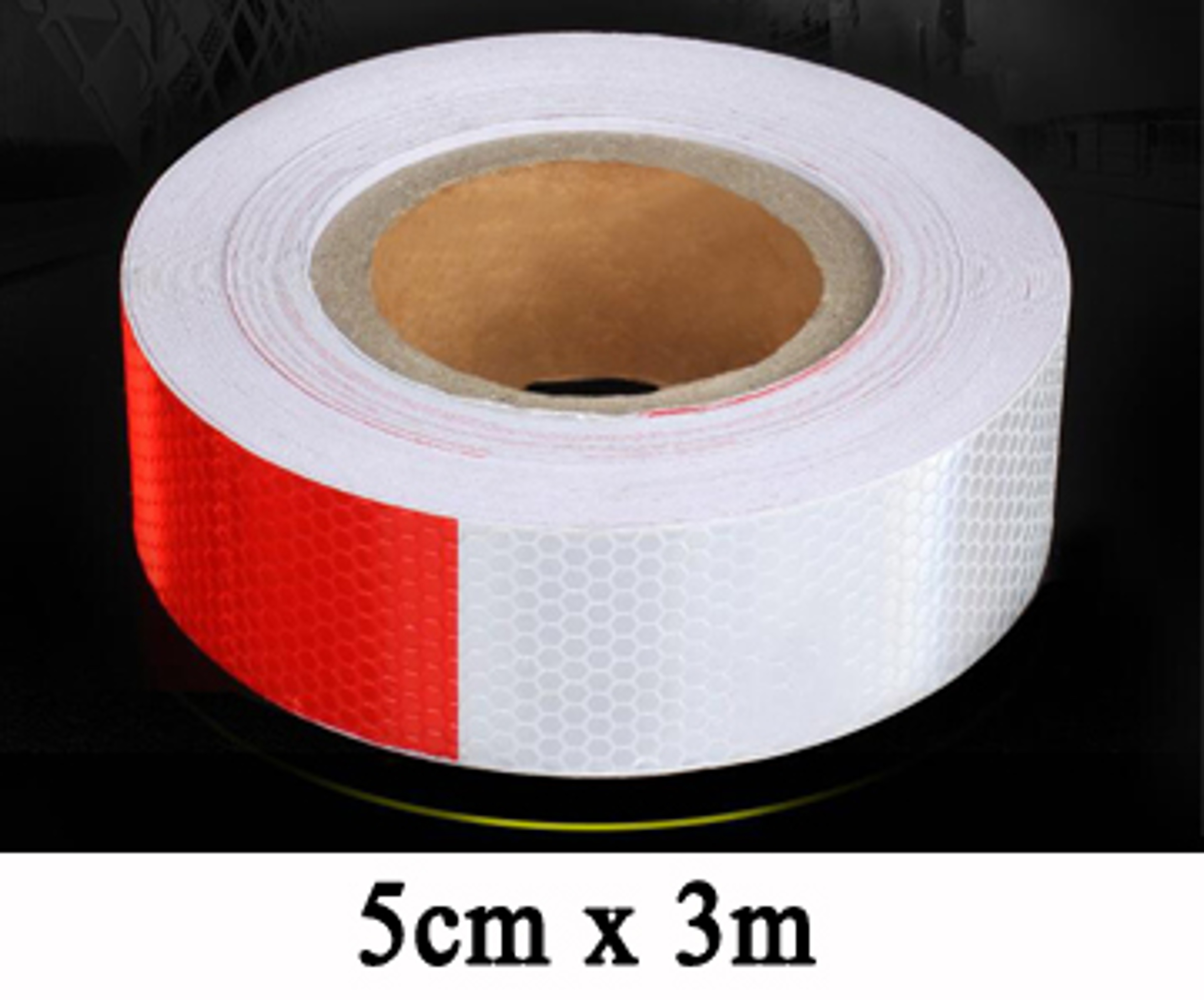 DOT-C2 Reflective Tape 2" x 150' Red White Trailer Conspicuity Roll – view 7