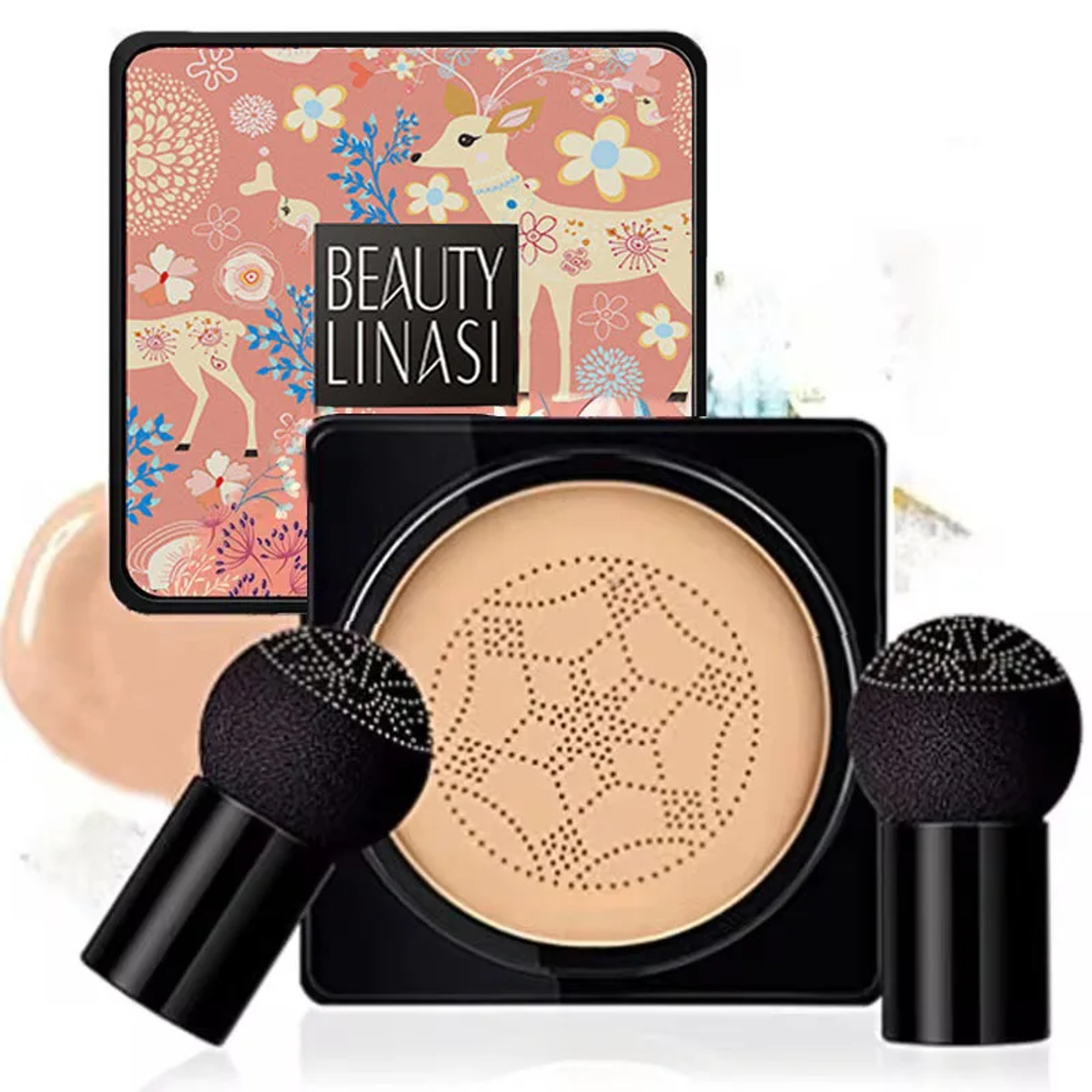 Mushroom Head CC Cream Air Cushion Foundation for Natural Coverage – view 1