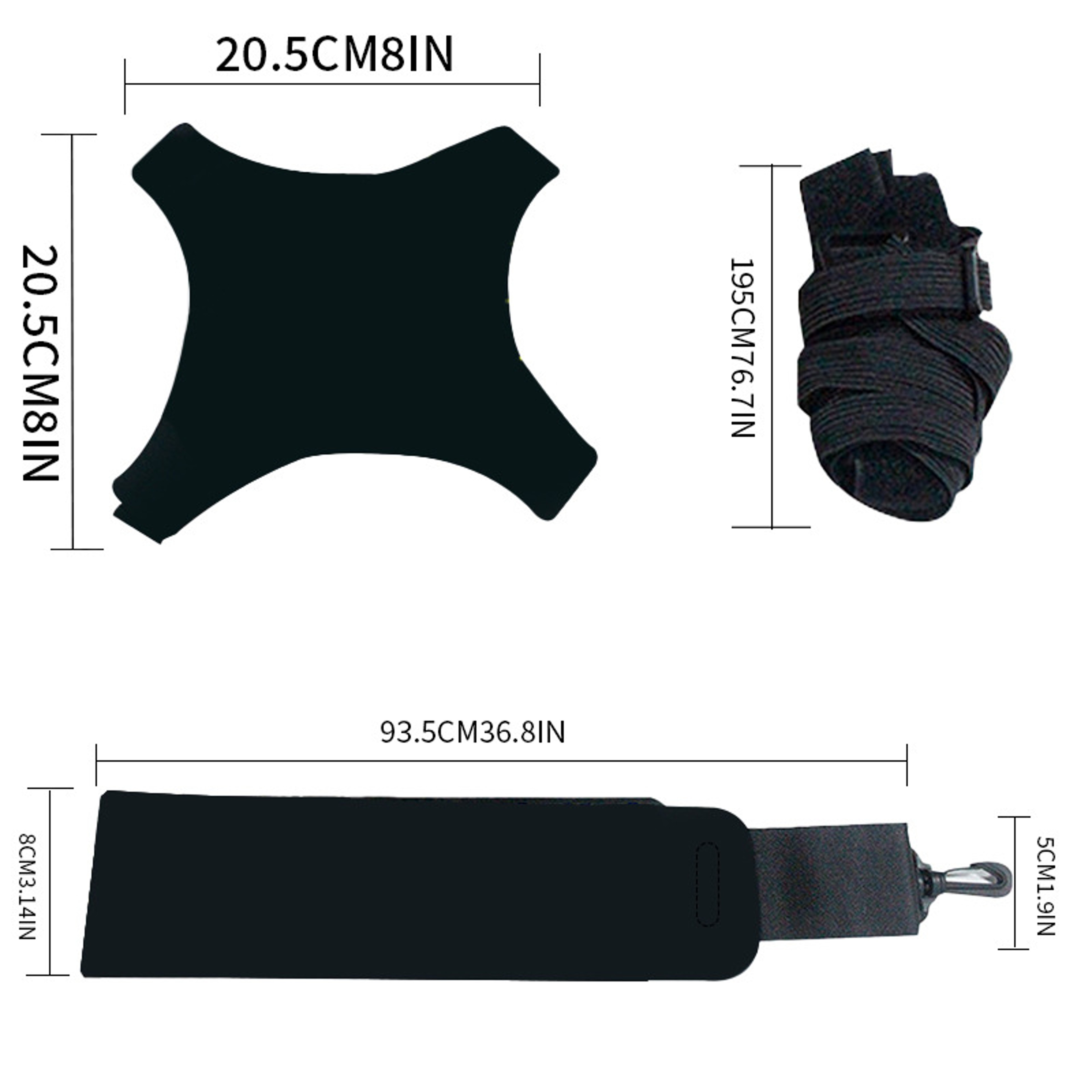 Elite Solo Soccer Juggling Trainer & Adjustable Football Training Belt – view 7