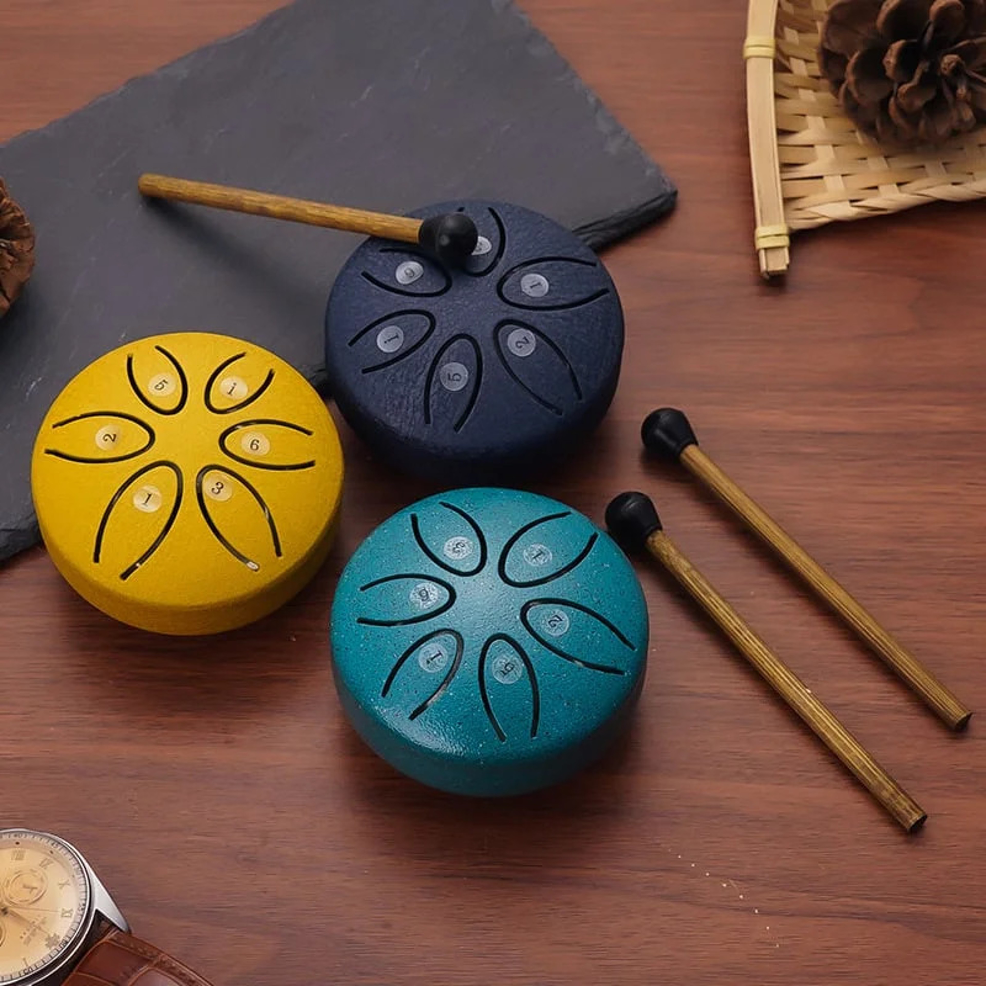 Mini Steel Tongue Drum Kit 1
