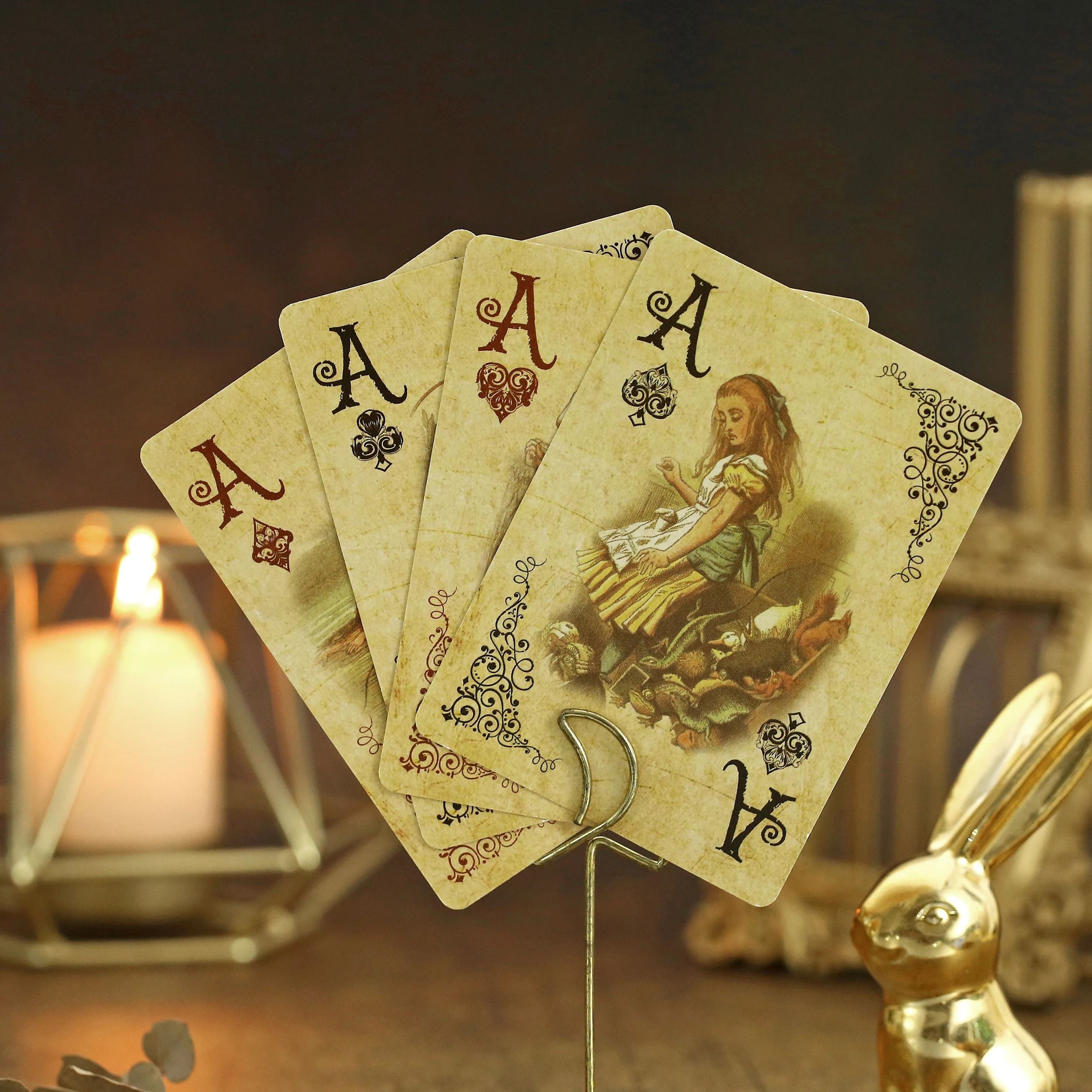 Classic Poker Deck with Retro Art