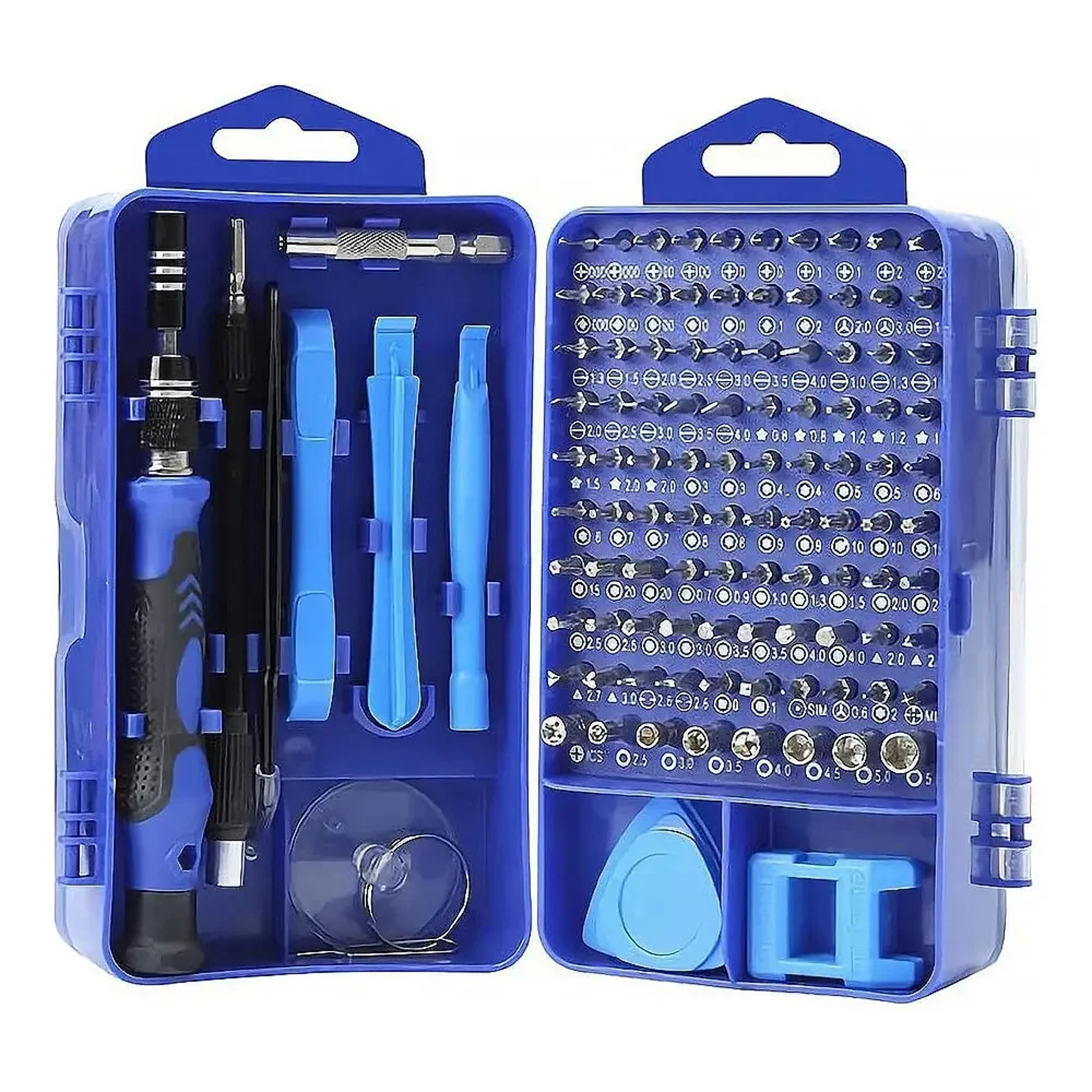 Electronics Screwdriver Set blue
