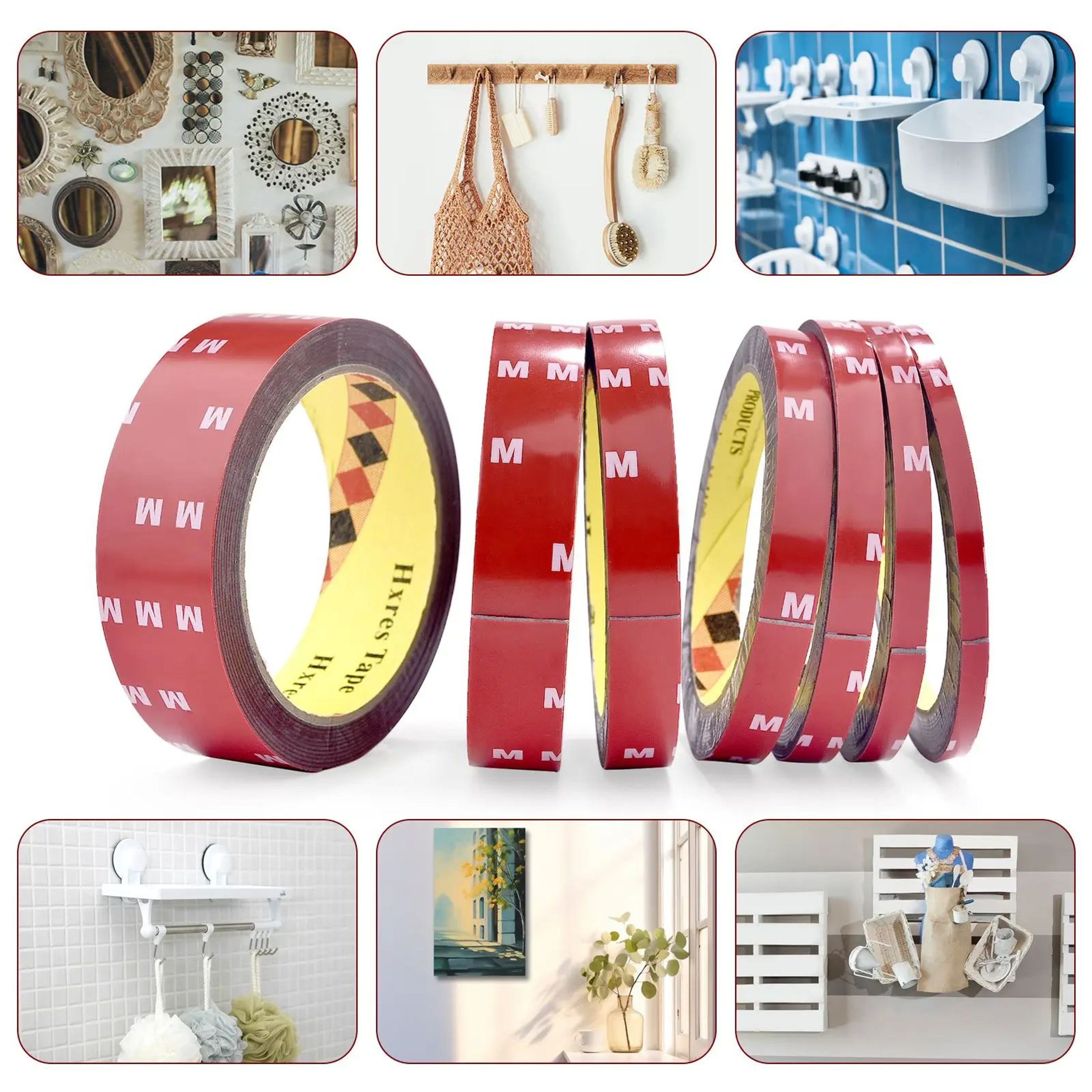 Strong Double Sided Adhesive Tape High Viscosity Automotive Mounting Tape High Temp Resistant Acryl 4