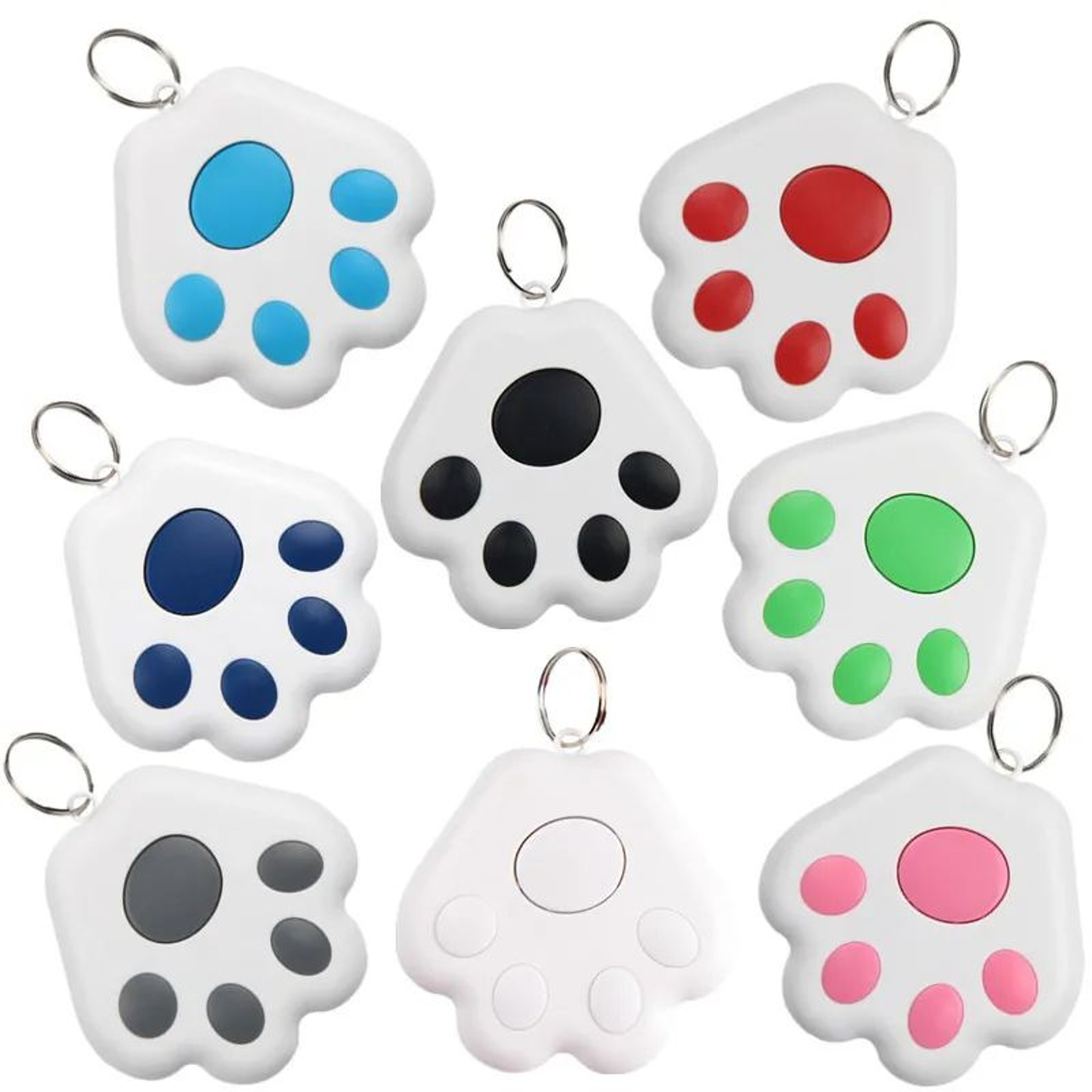 Portable Mini Cat Dog Pet Tracking Locator Antilost Tracking Device With Bluetooth  Hidden GPS For  5