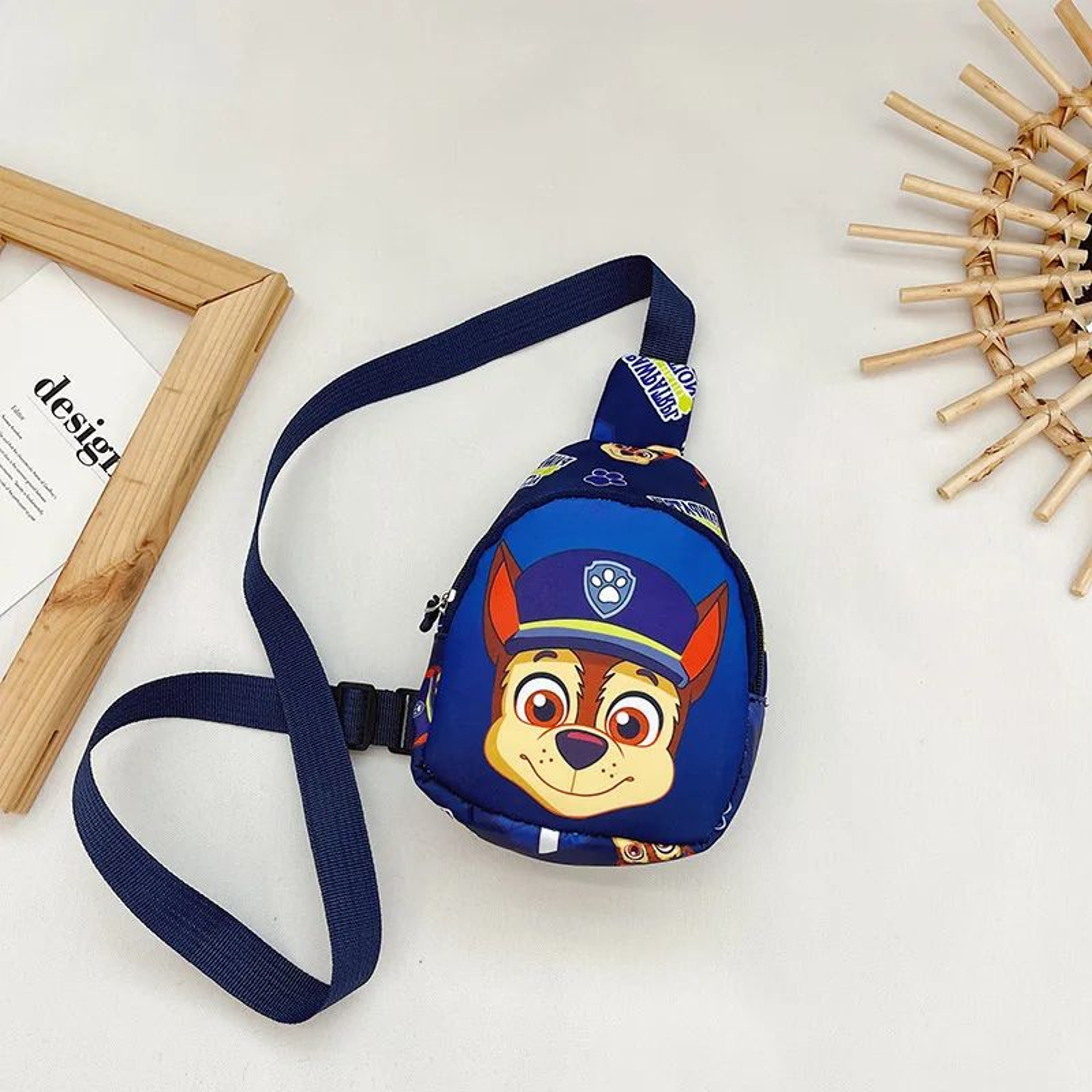 Paw Patrol Chest Bag For Kids  Mini Outdoor Shoulder Bag For Boys  Girls Costume Accessories Studen 4