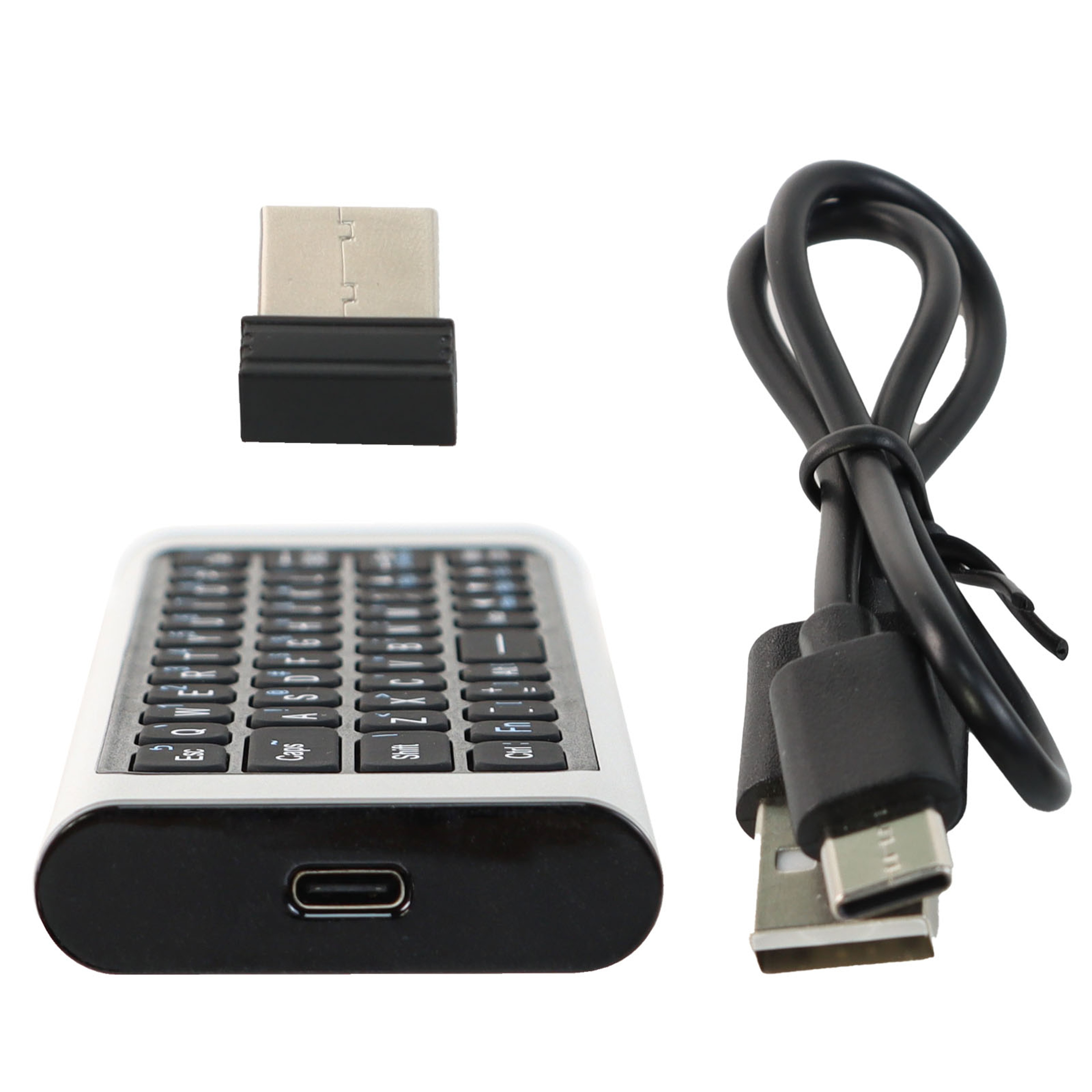 Universal Voice Air Mouse Remote Control X9 Mini Keyboard with IR Learning & BLE Function for Smart TV Android Box – view 2