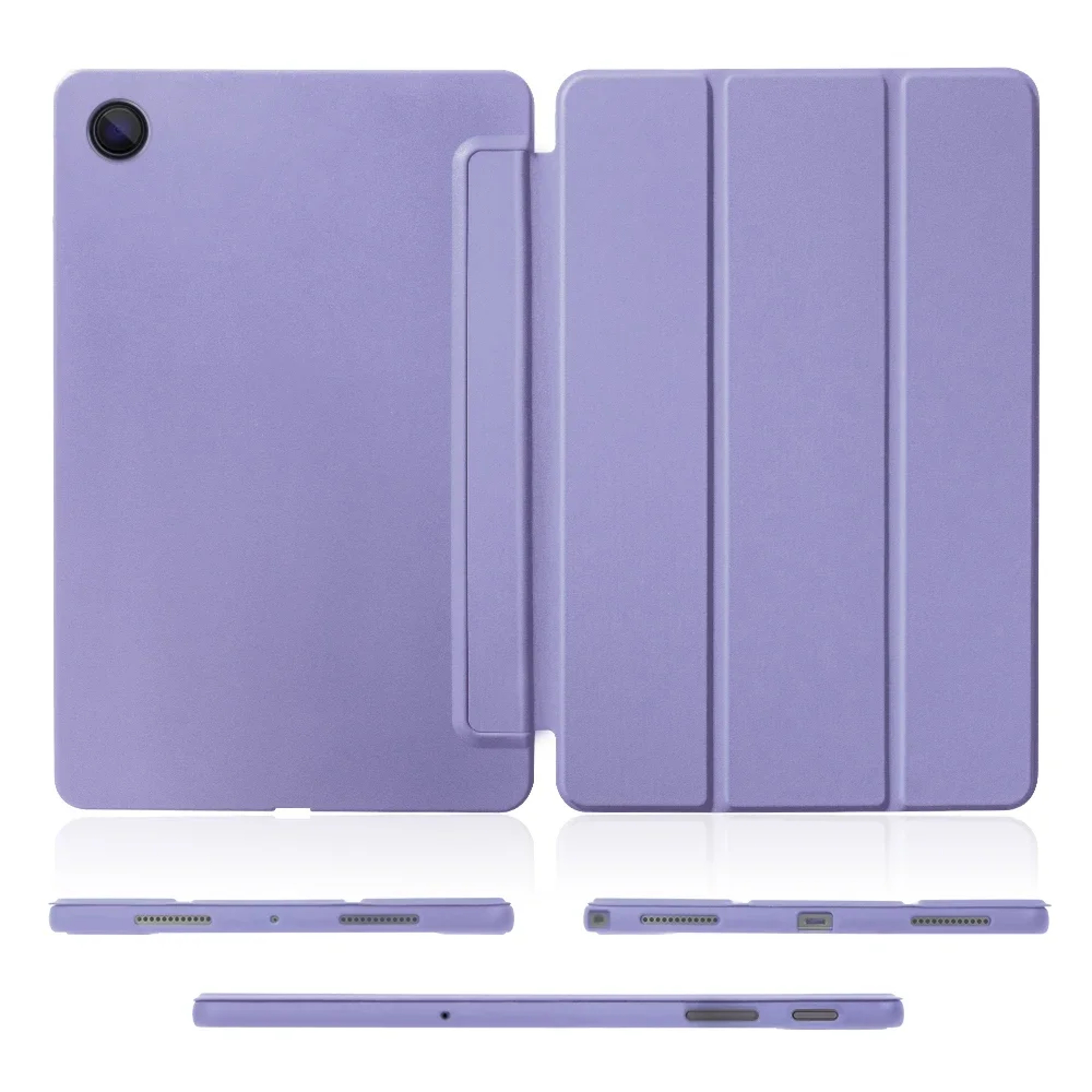 Slim PU Leather Case Fit Samsung Galaxy Tablet with Smart Auto Sleep Wake Function & Adjustable Stand Cover – view 5