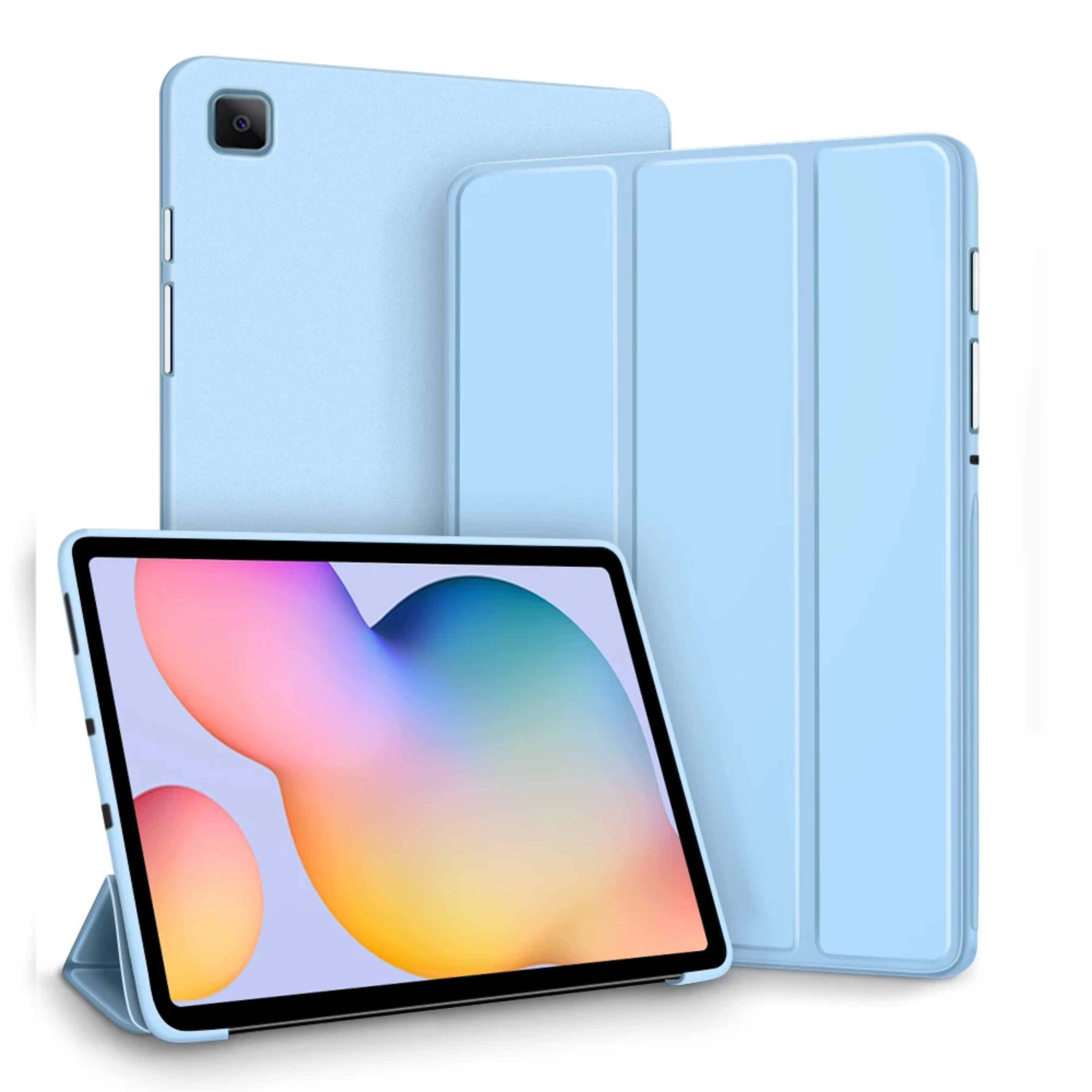 Slim PU Leather Case Fit Samsung Galaxy Tablet with Smart Auto Sleep Wake Function & Adjustable Stand Cover – view 10