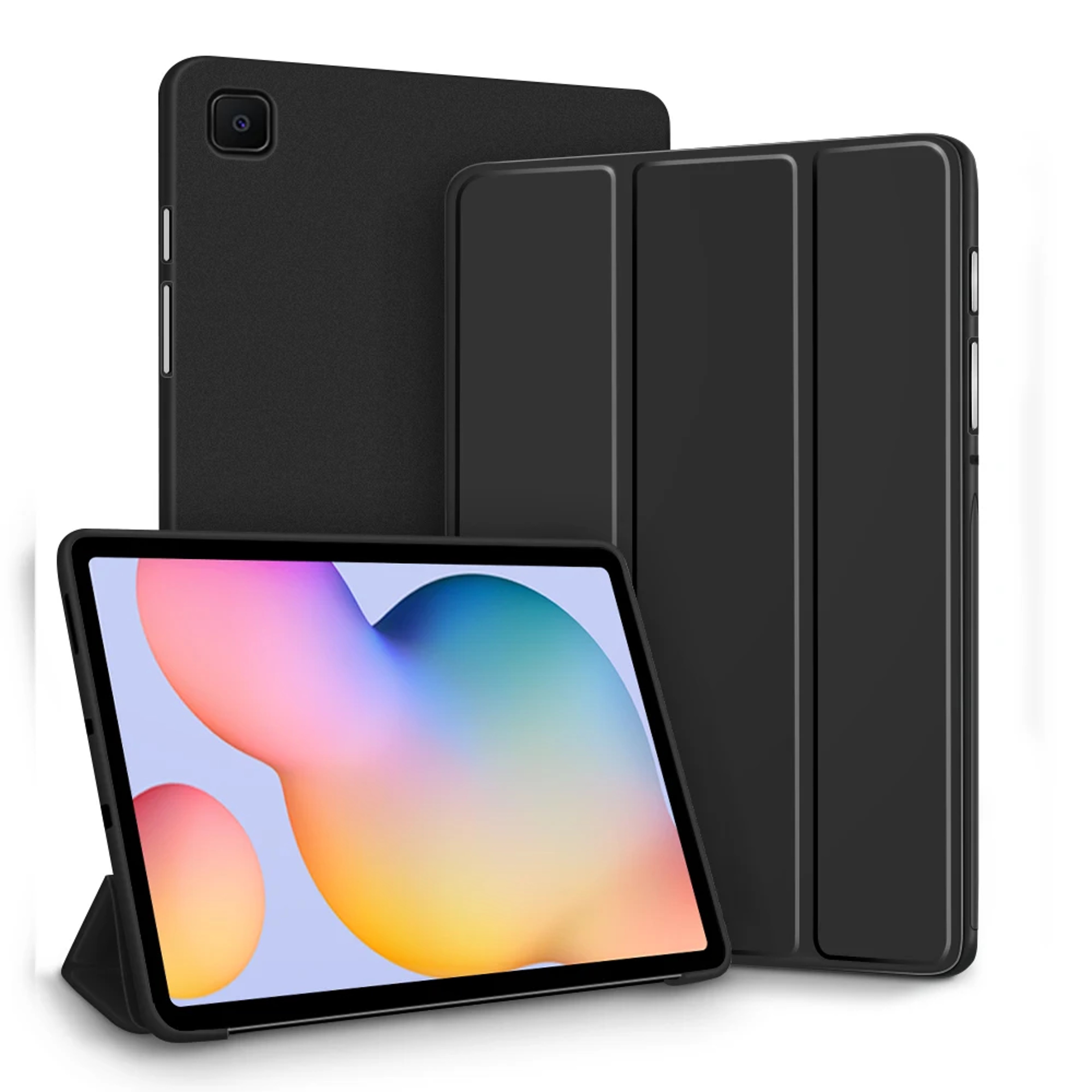 Slim PU Leather Case Fit Samsung Galaxy Tablet with Smart Auto Sleep Wake Function & Adjustable Stand Cover – view 12
