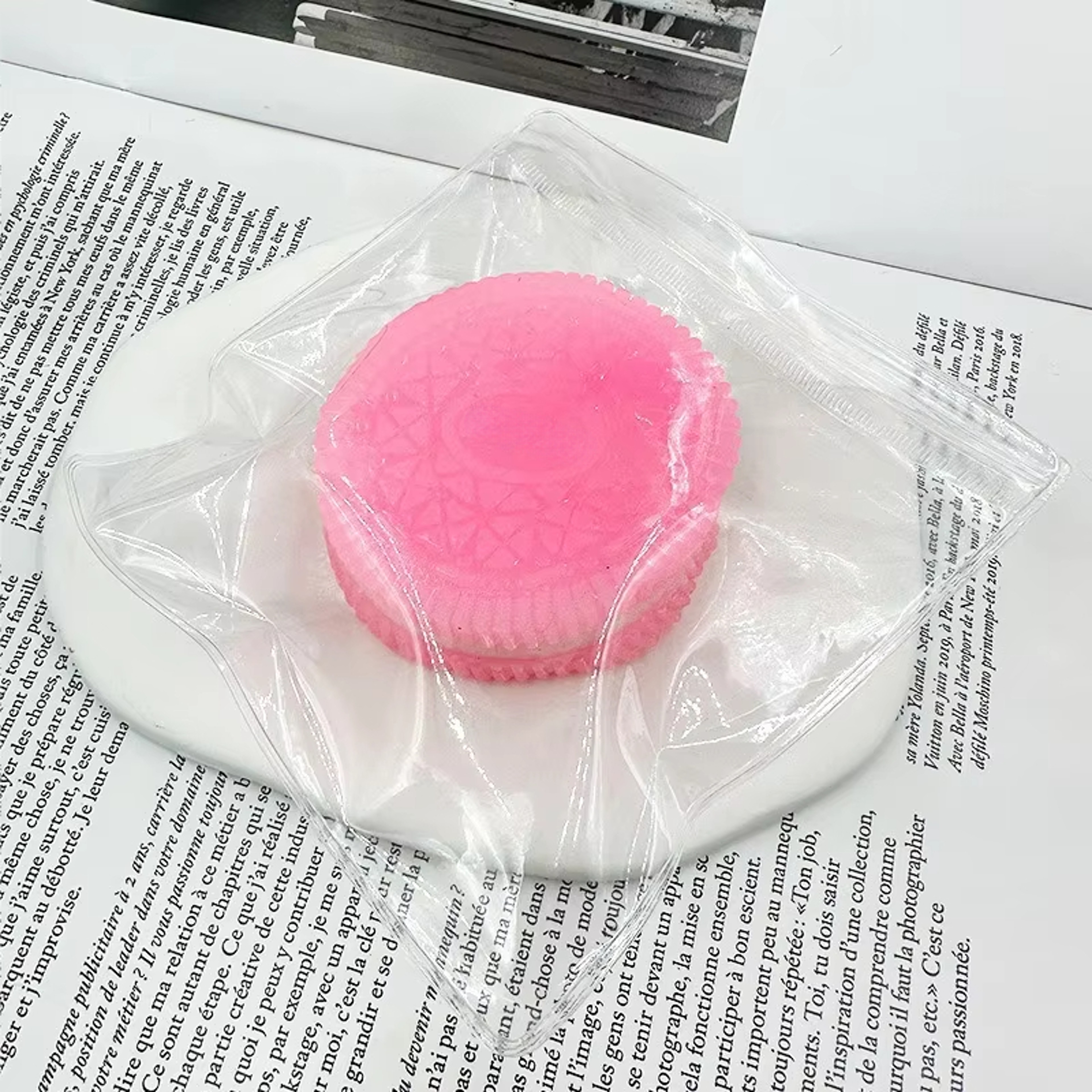 Soft Cookie Taba Squishy Toy For Stress Relief  Sensory Fidget Fun 6