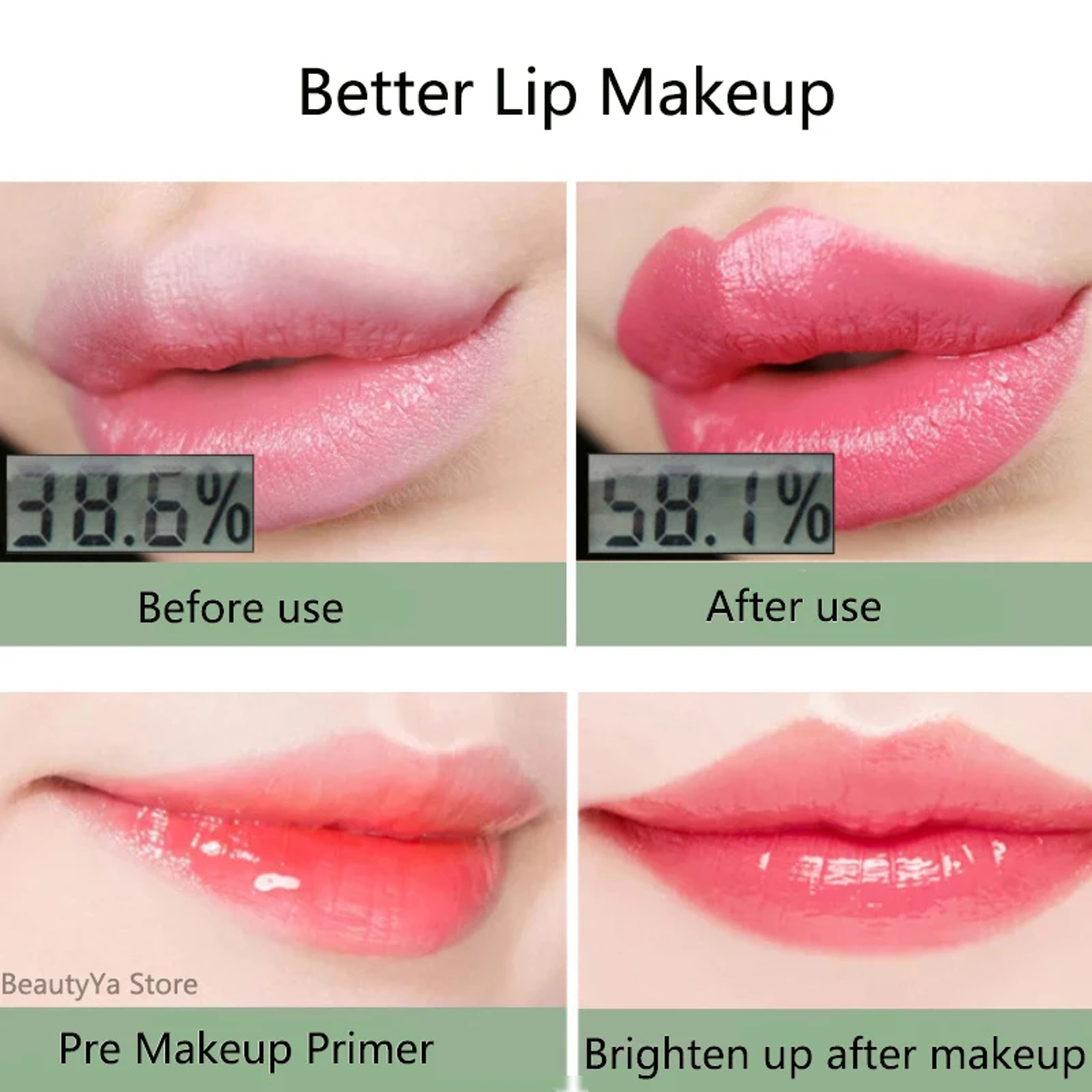 Aloe Vera Moisturizing Lipstick, Lasting Nutritional Repair Lipsticks with Color Changing & Waterproof Formula – view 5