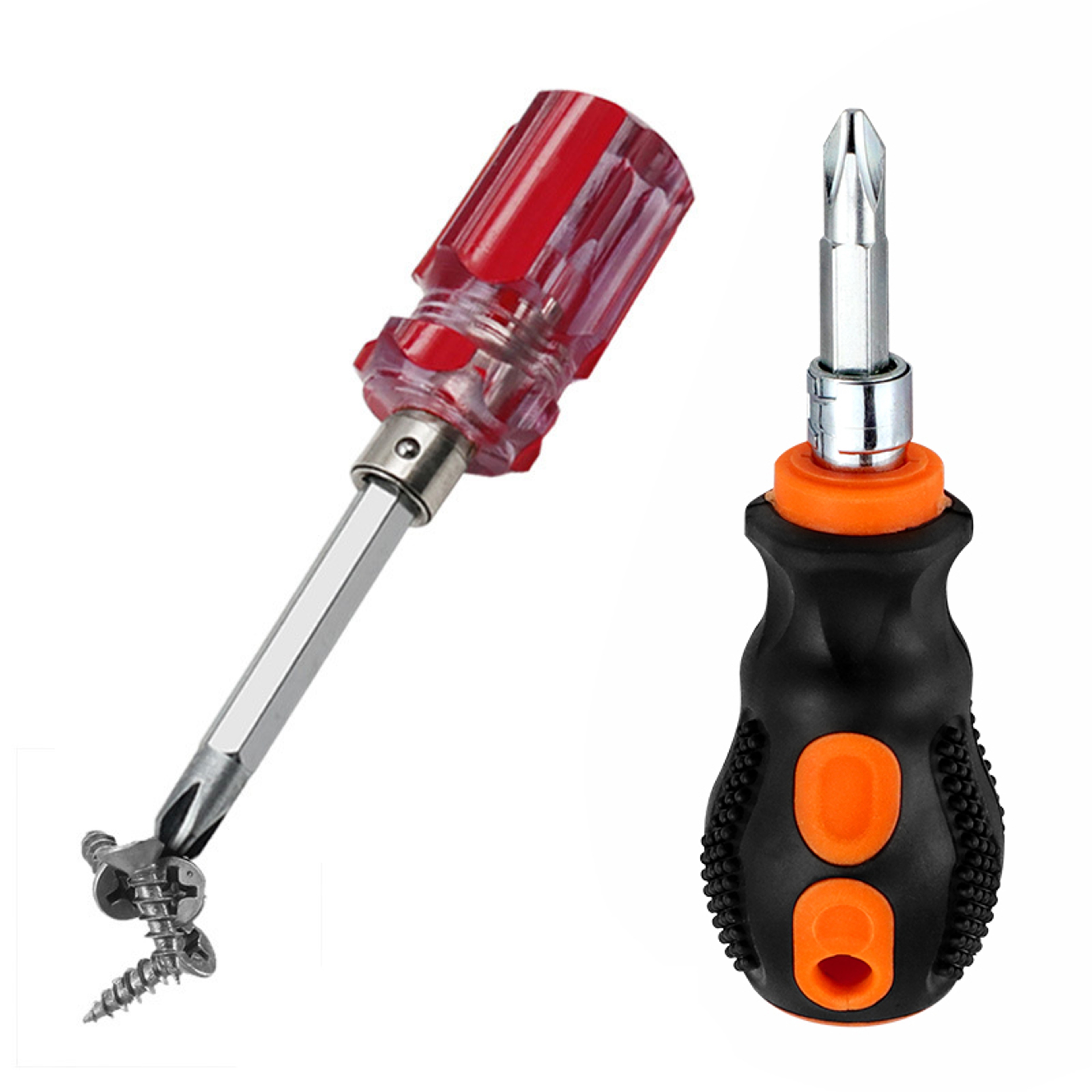 Small Carrot Screwdriver Mini Portable Transparent Head Precision Handle Tool For Car Repair 1