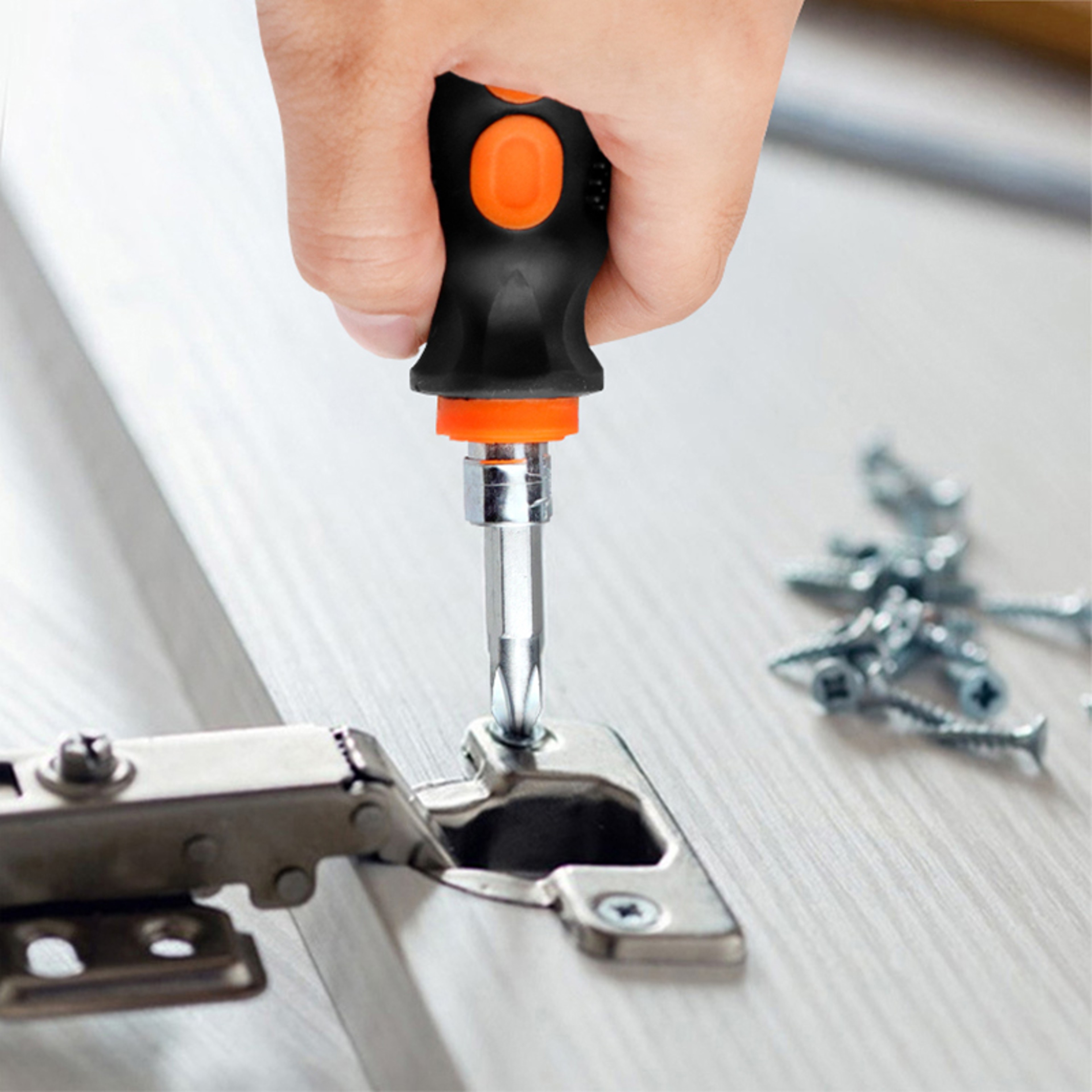 Small Carrot Screwdriver Mini Portable Transparent Head Precision Handle Tool For Car Repair 4