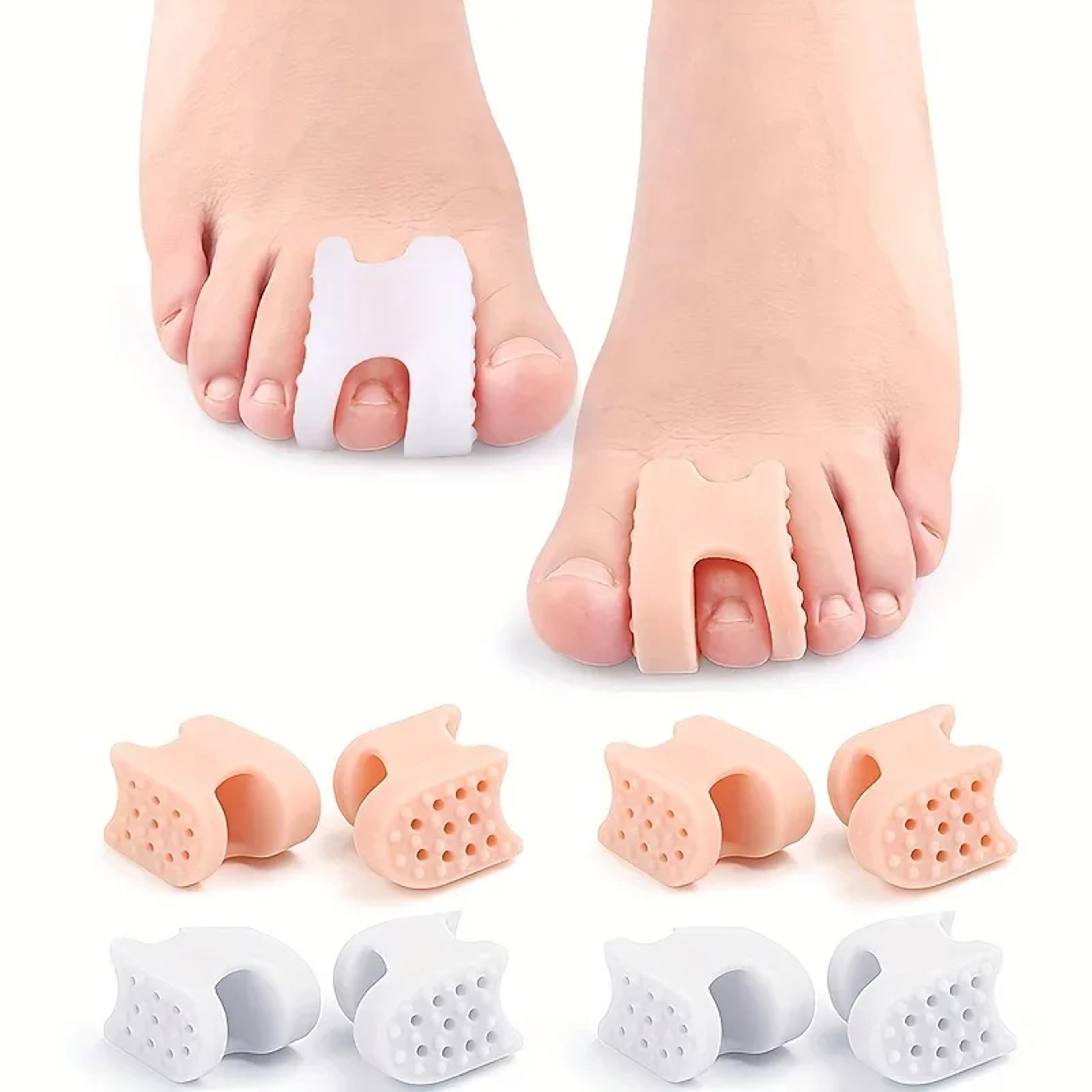 Big Toe Spacer, Soft Rubber Toe Spacers for Men and Women, Toe Pad for Everyday Use – view 2