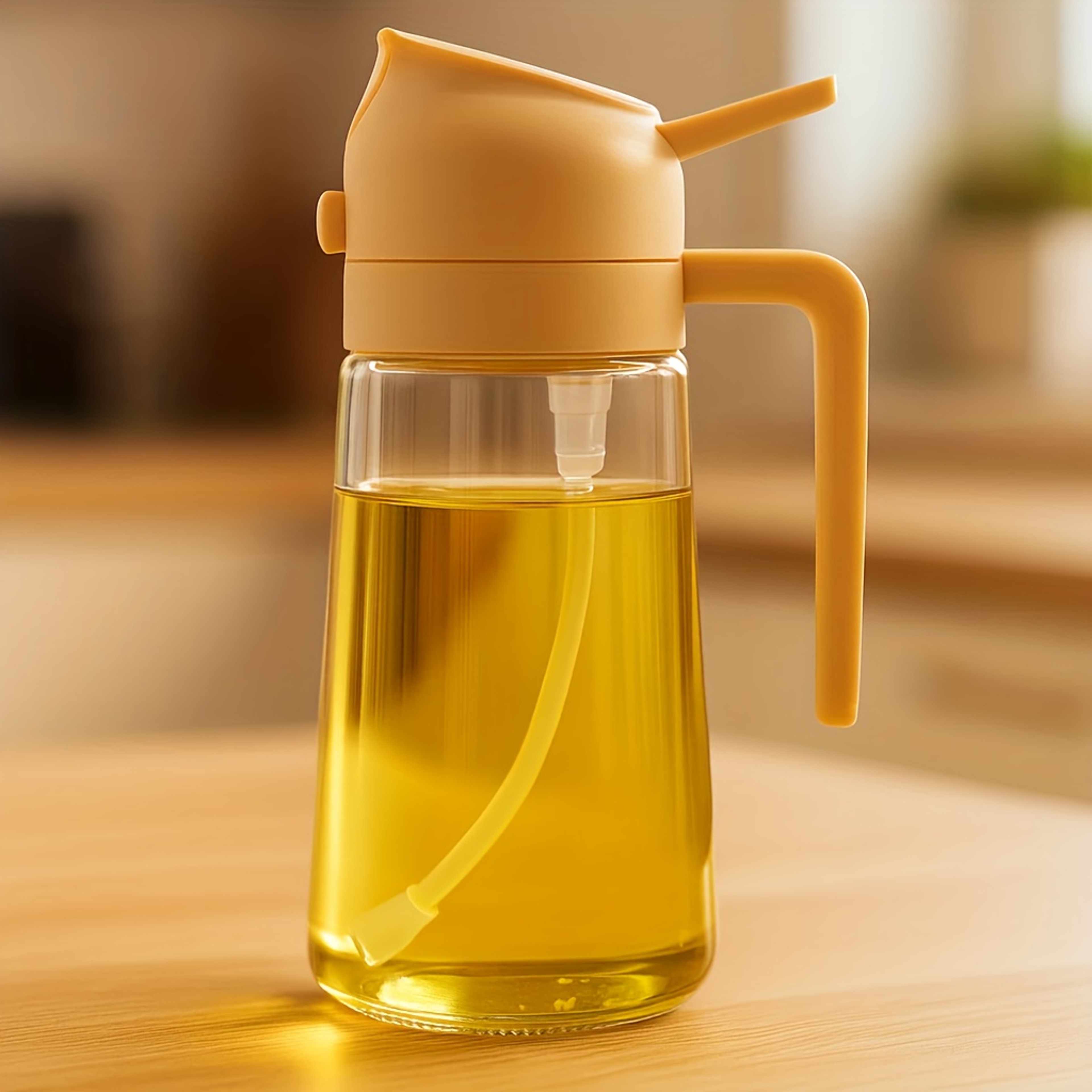 Drip-Proof Dual-Use Spray & Pour for Air Fryer, Olive Oil & Soy Sauce, Easy to Clean – view 10