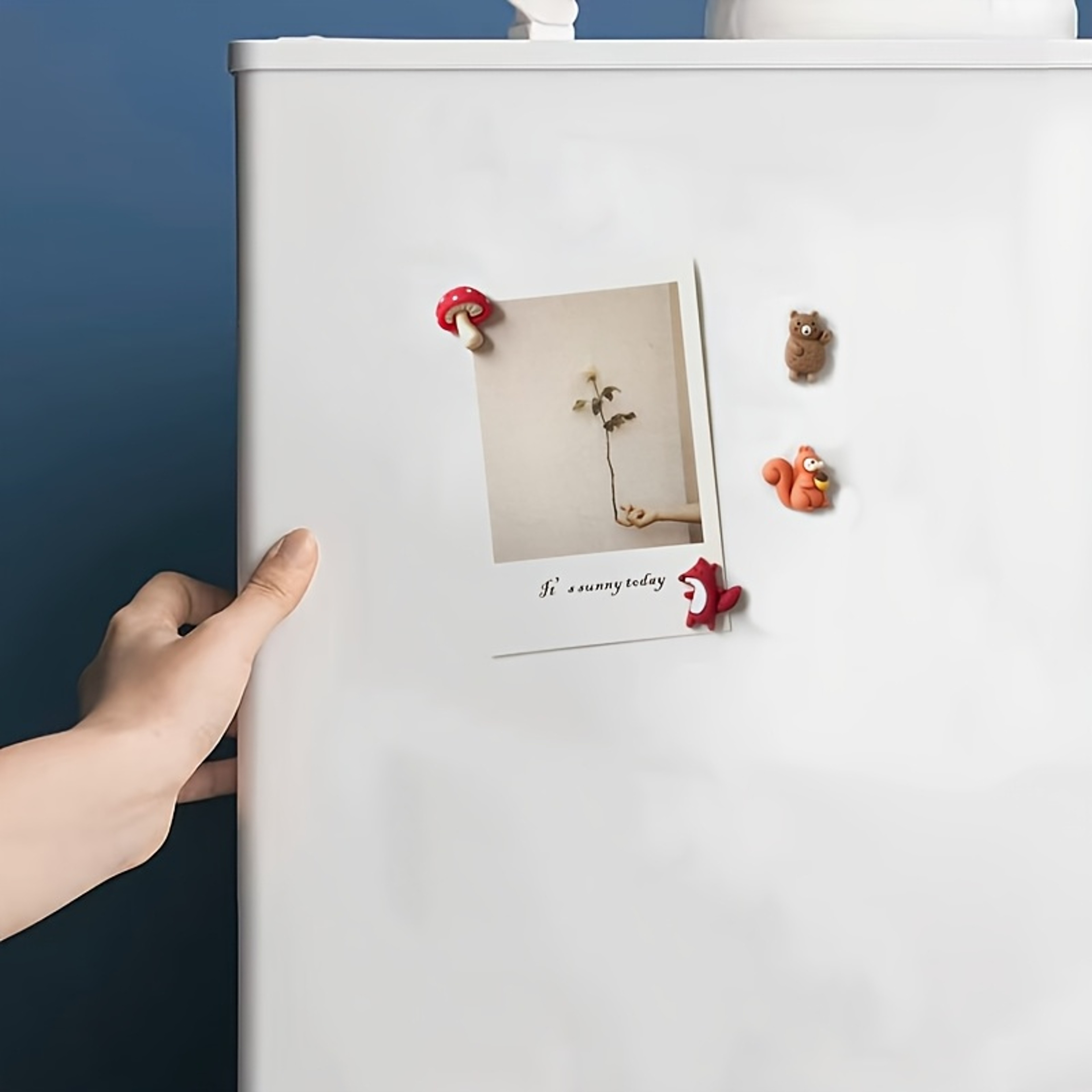 Cute Fox Hedgehog Animal Refrigerator Magnets Resin Present Gift – view 4