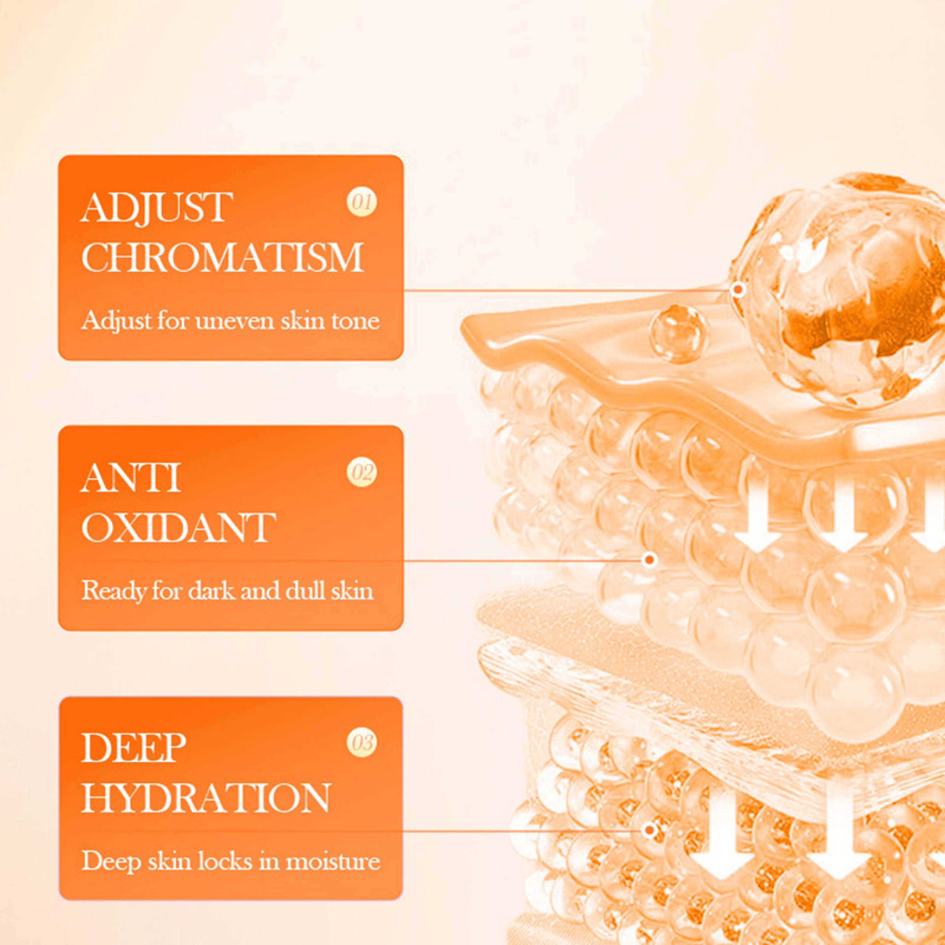 Hydrating Vitamin C Face Cream for Brightening, Firming, and Moisturizing Skin – view 5