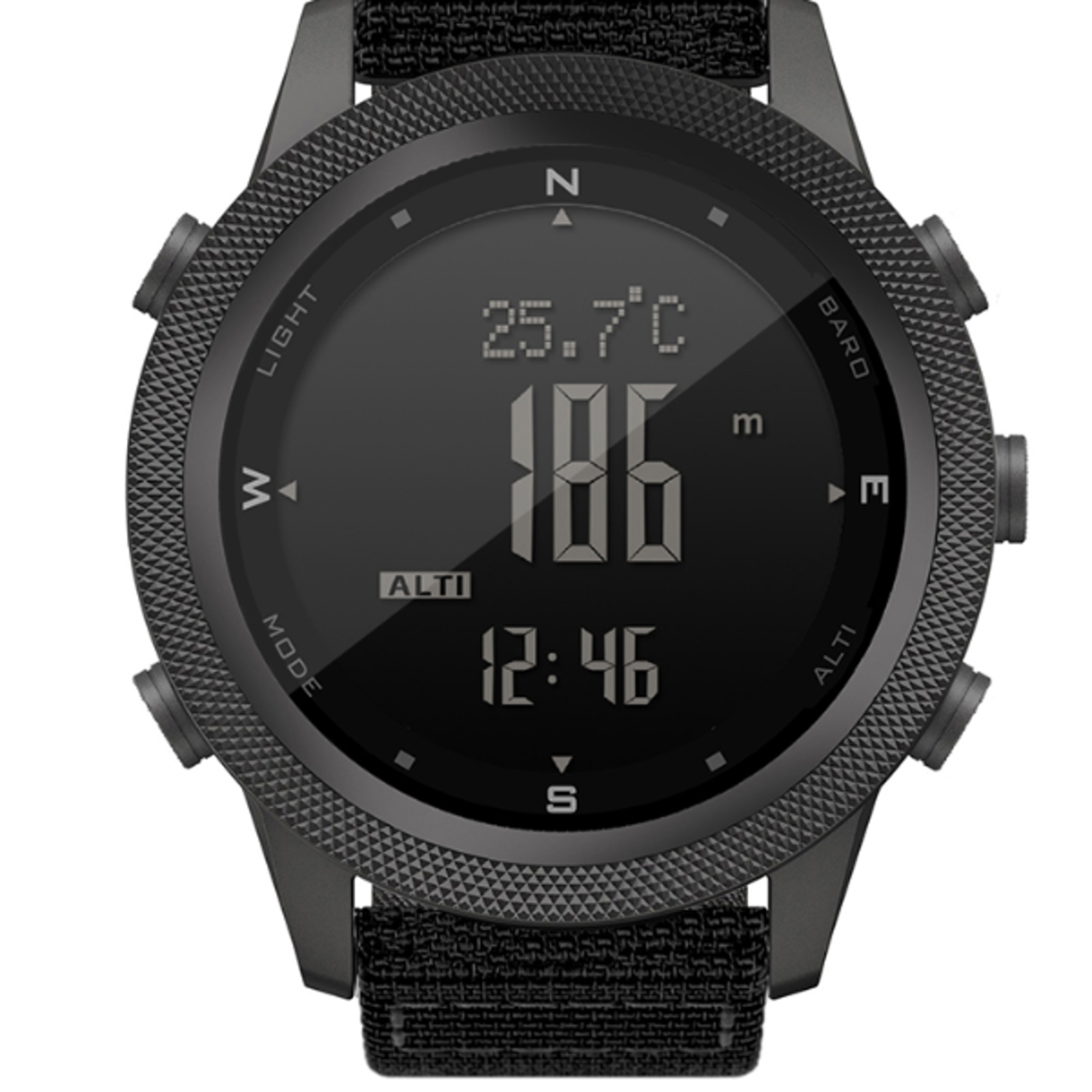 NORTH EDGE APACHE46 Men Digital Watch Outdoor Sports Running Swimming Outdoor Sport Watches Altimet