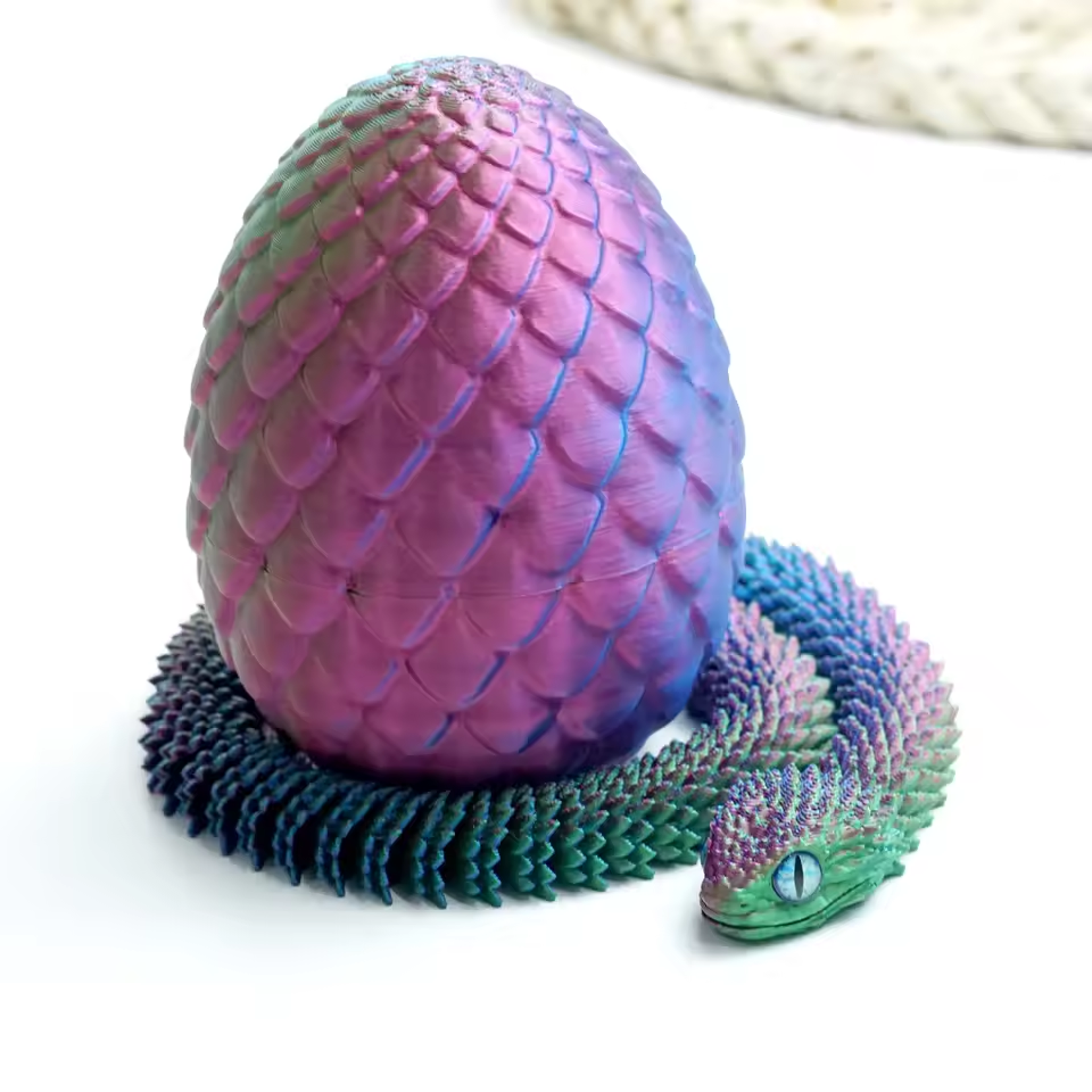 Flexible Joints Snake Surprise Egg Decoration – Best Gift for Printing Lovers – view 5