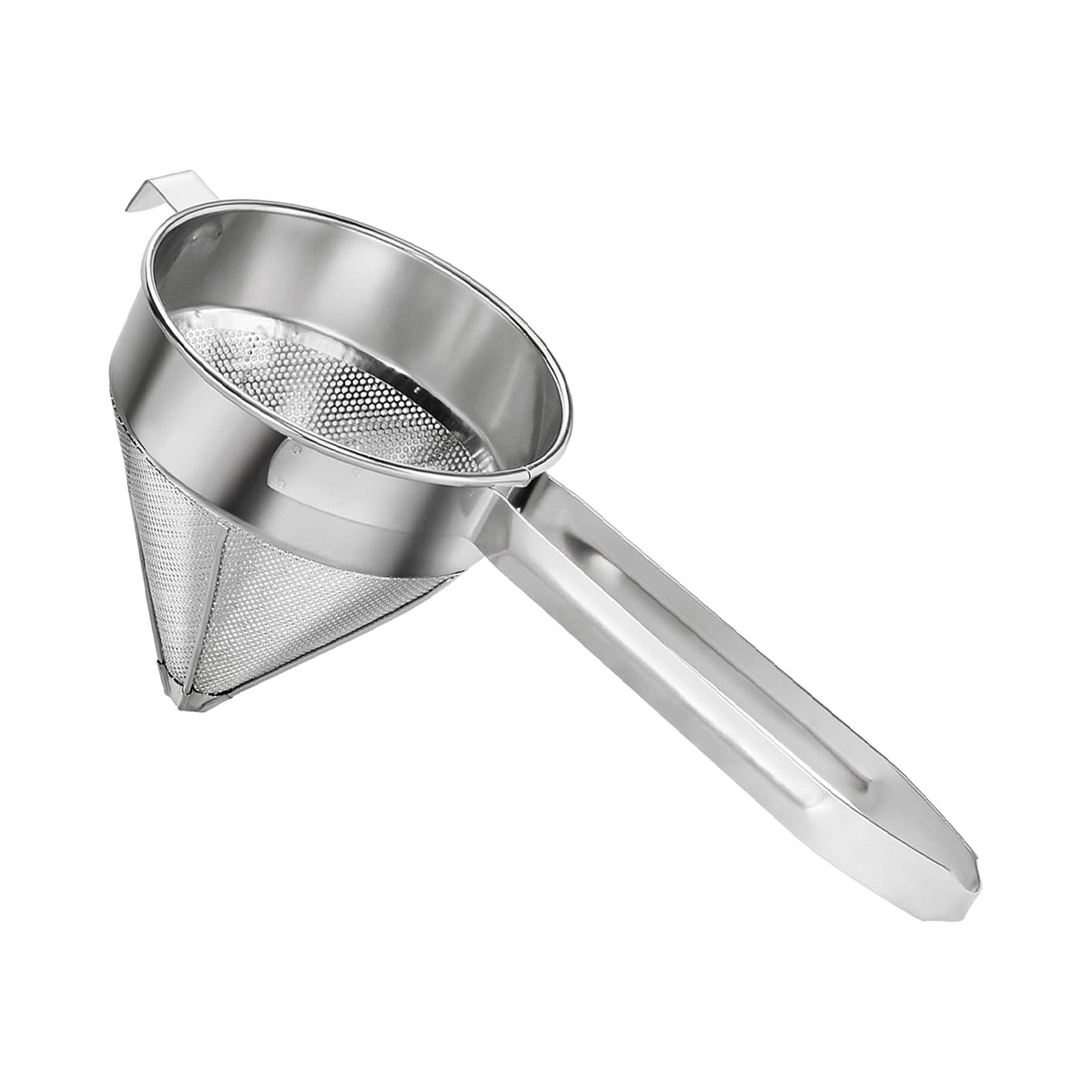 Durable Colander with Fine Mesh, Bouillon Strainer, Easy to Clean China Cap Strainer – view 1
