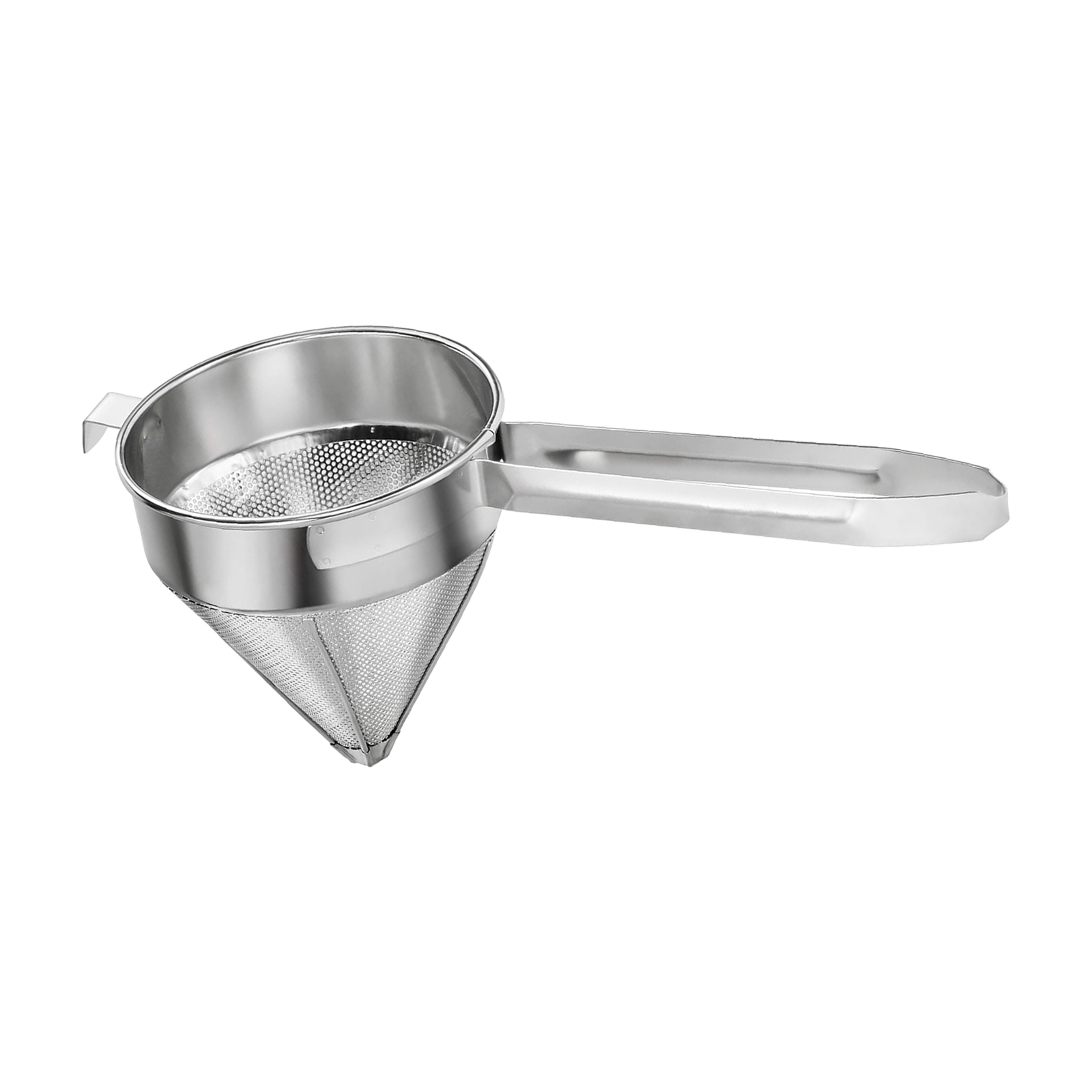 Durable Colander with Fine Mesh, Bouillon Strainer, Easy to Clean China Cap Strainer – view 7