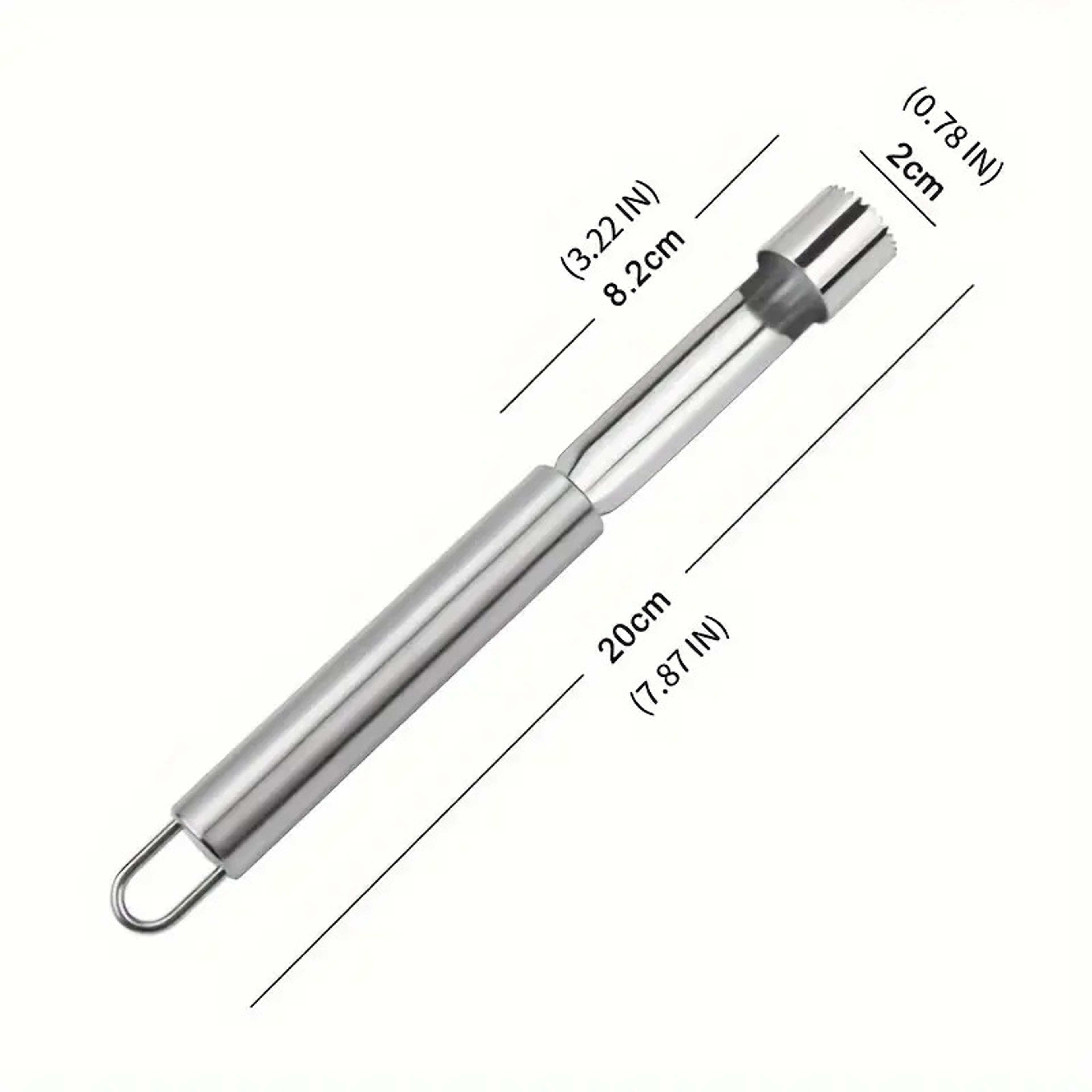 Premium Stainless Steel Apple Corer  Fruit Core Remover Easy High Speed Kitchen Coring Tool 5