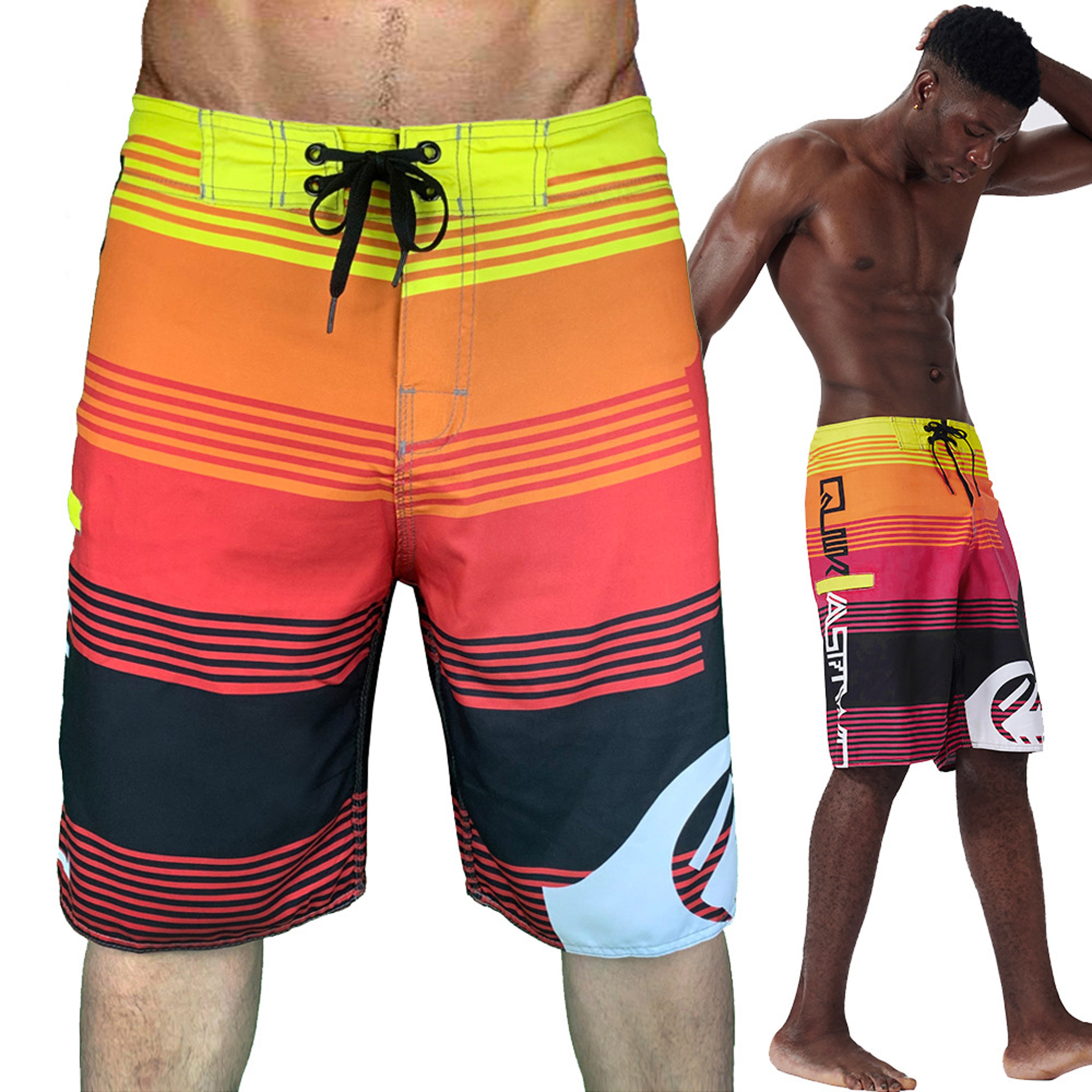 Mens Gym Shorts Quick Dry Workout Shorts Lightweight Athletic Beach Shorts 1