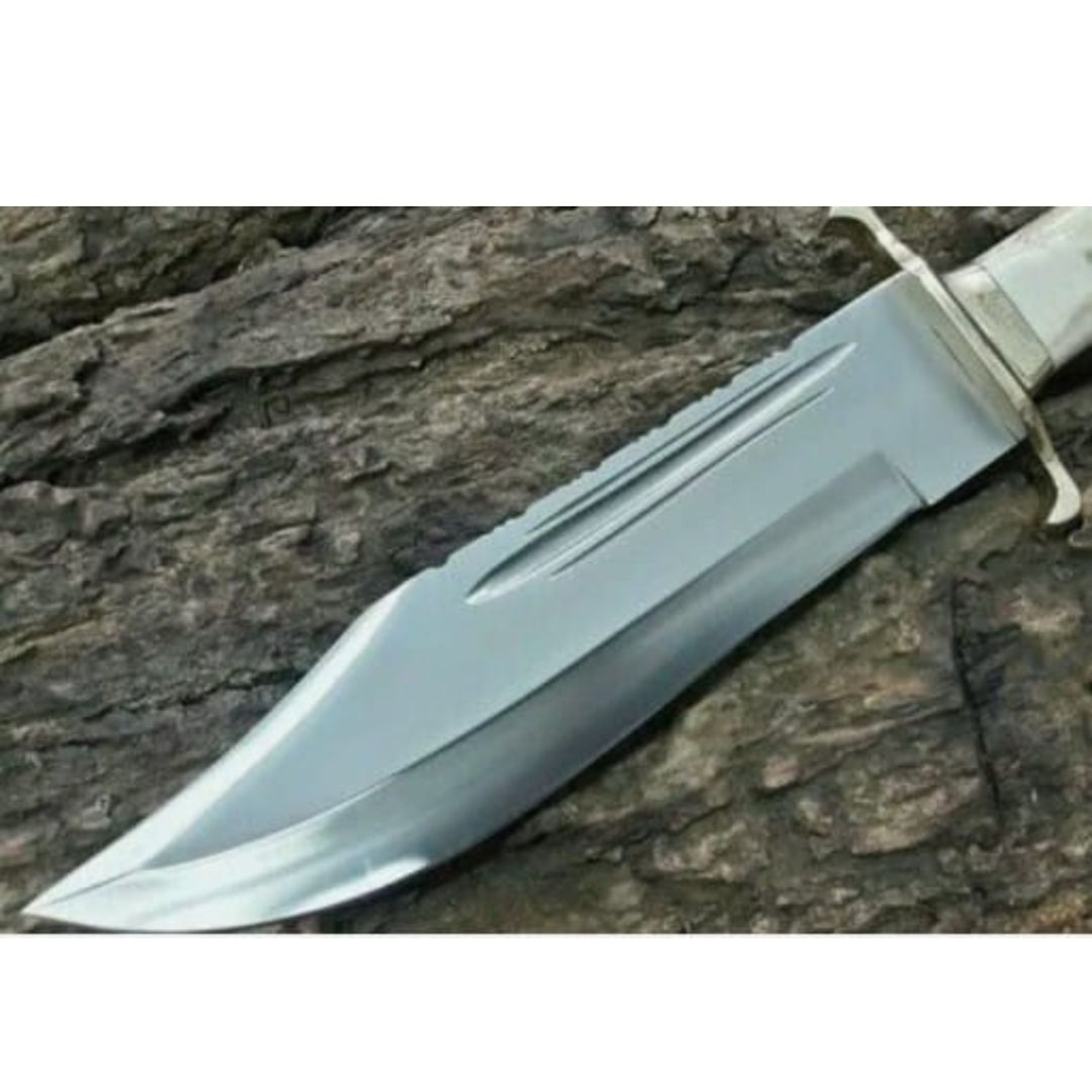 Camel Bone Handle Bowie Knife for sale