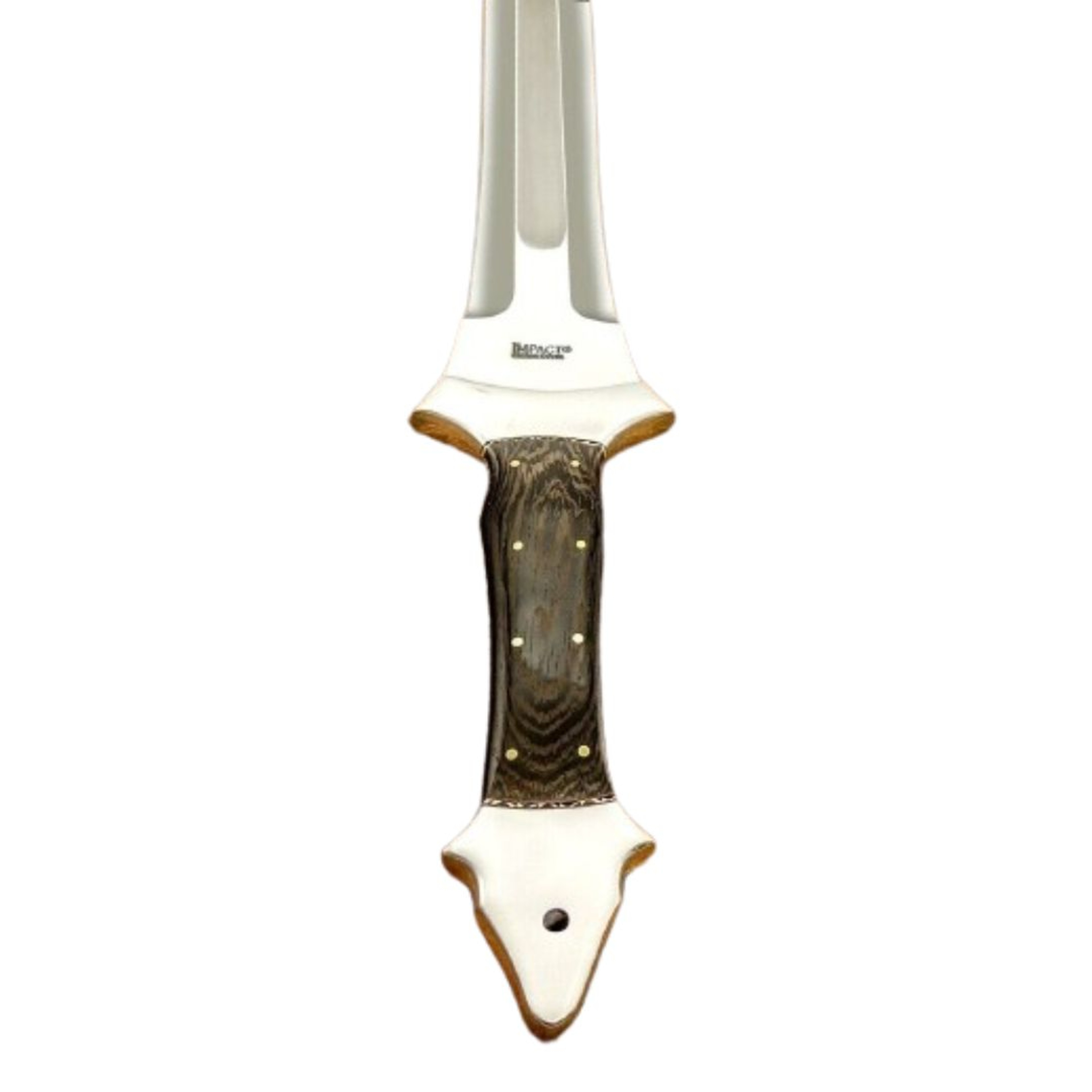 Double Edged Mirror Polished Sword Custom Handmade Sword D2 Tool Steel Hunting – view 2