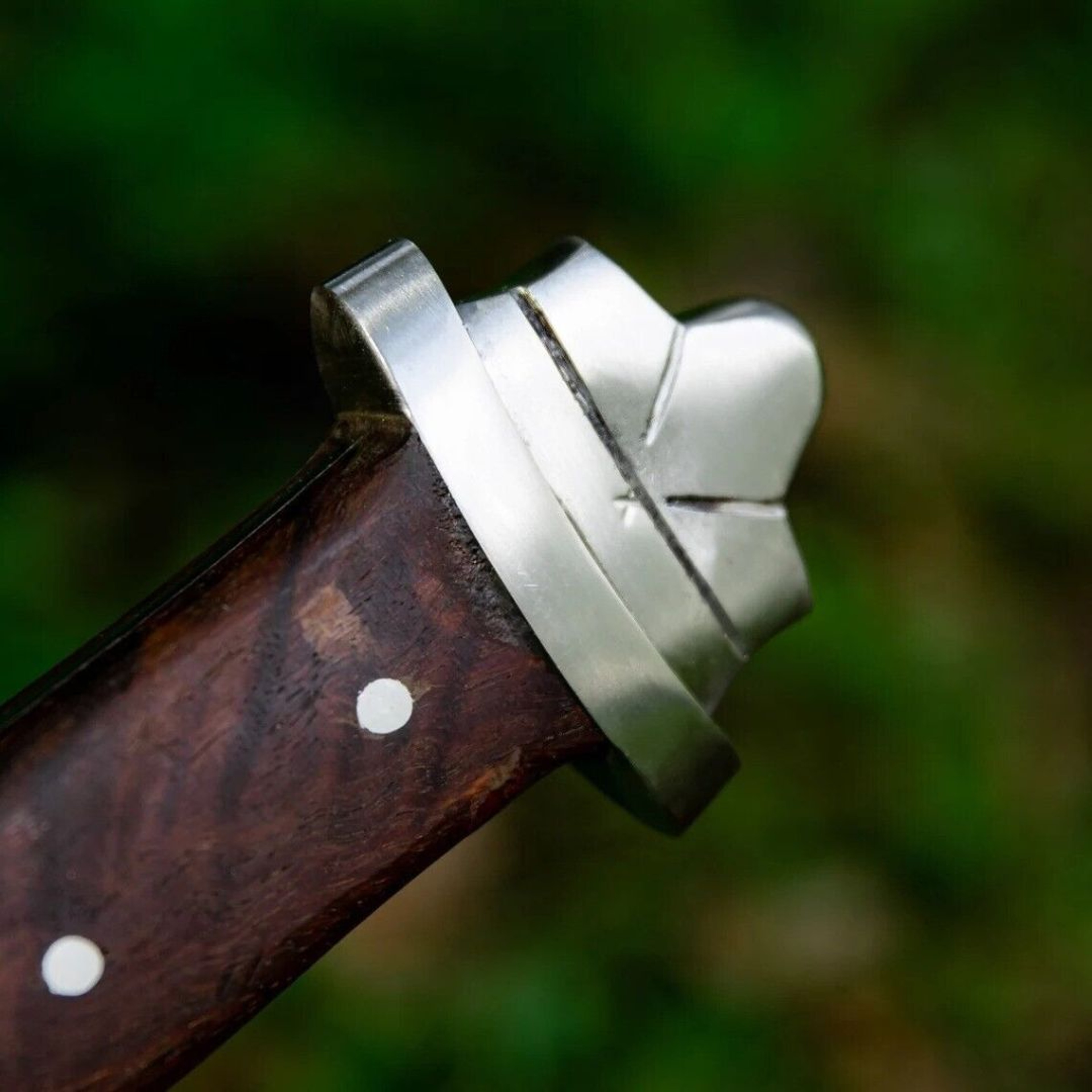 Handmade Sword D2 Steel Viking Sword Hunting Unique Sword Survival Double Edged – view 8